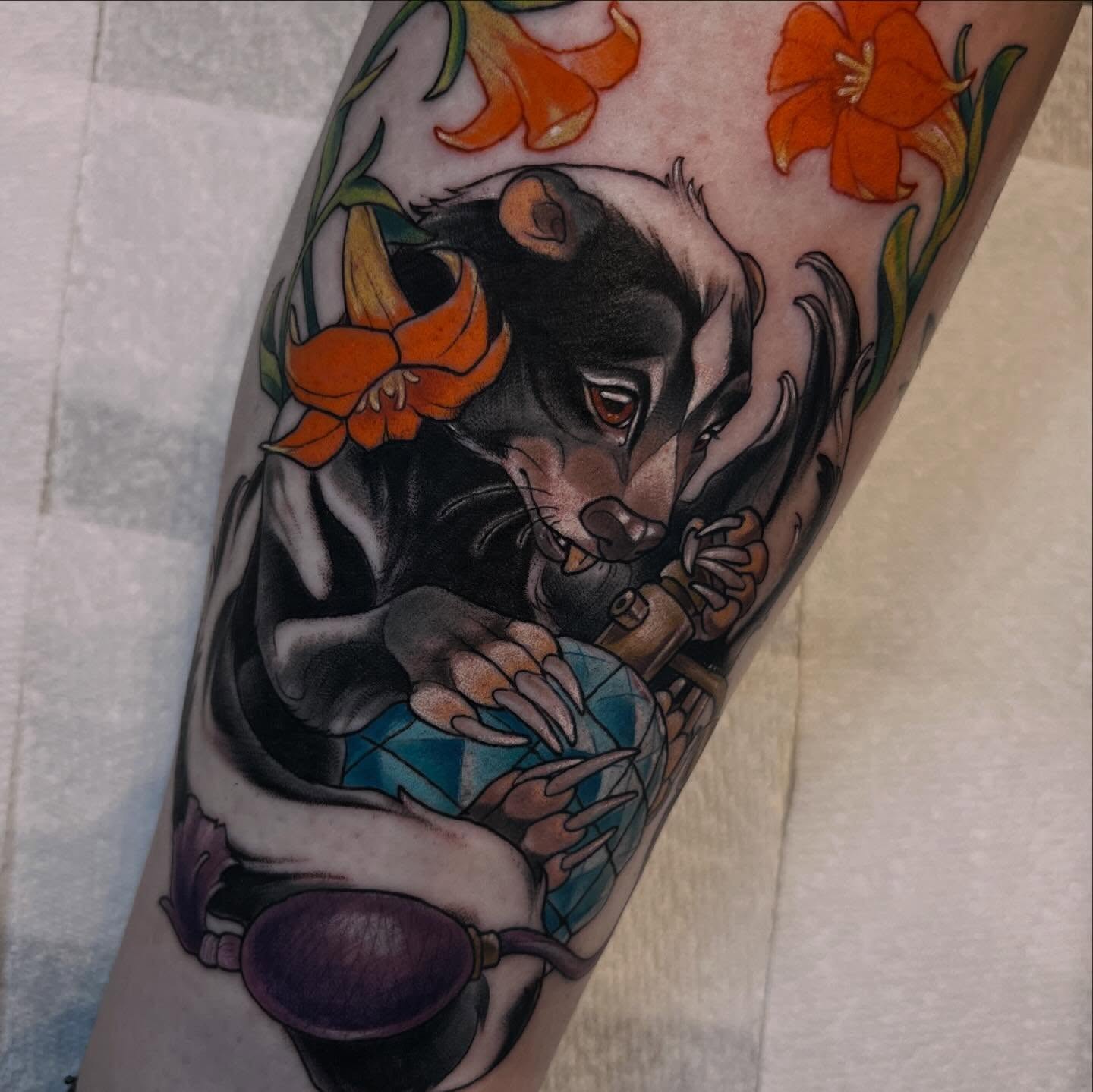 Tattoo by @cashewwws — realism, dark_realism