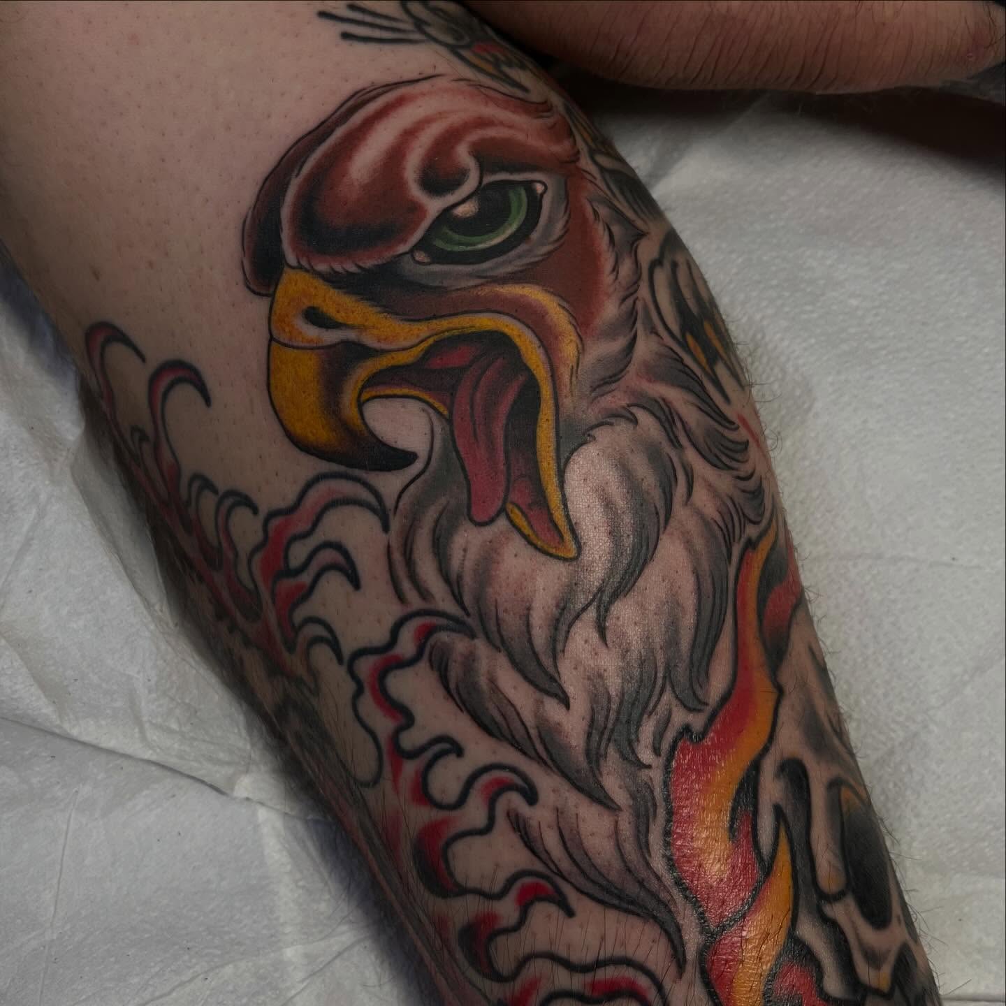 Tattoo by @adamhabecker — american_traditional