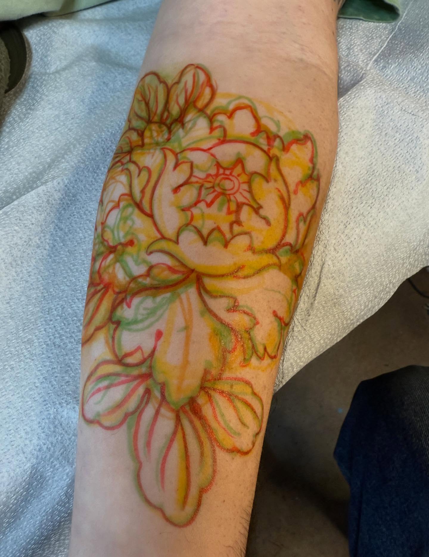 Tattoo by @noah_moretz — new_school