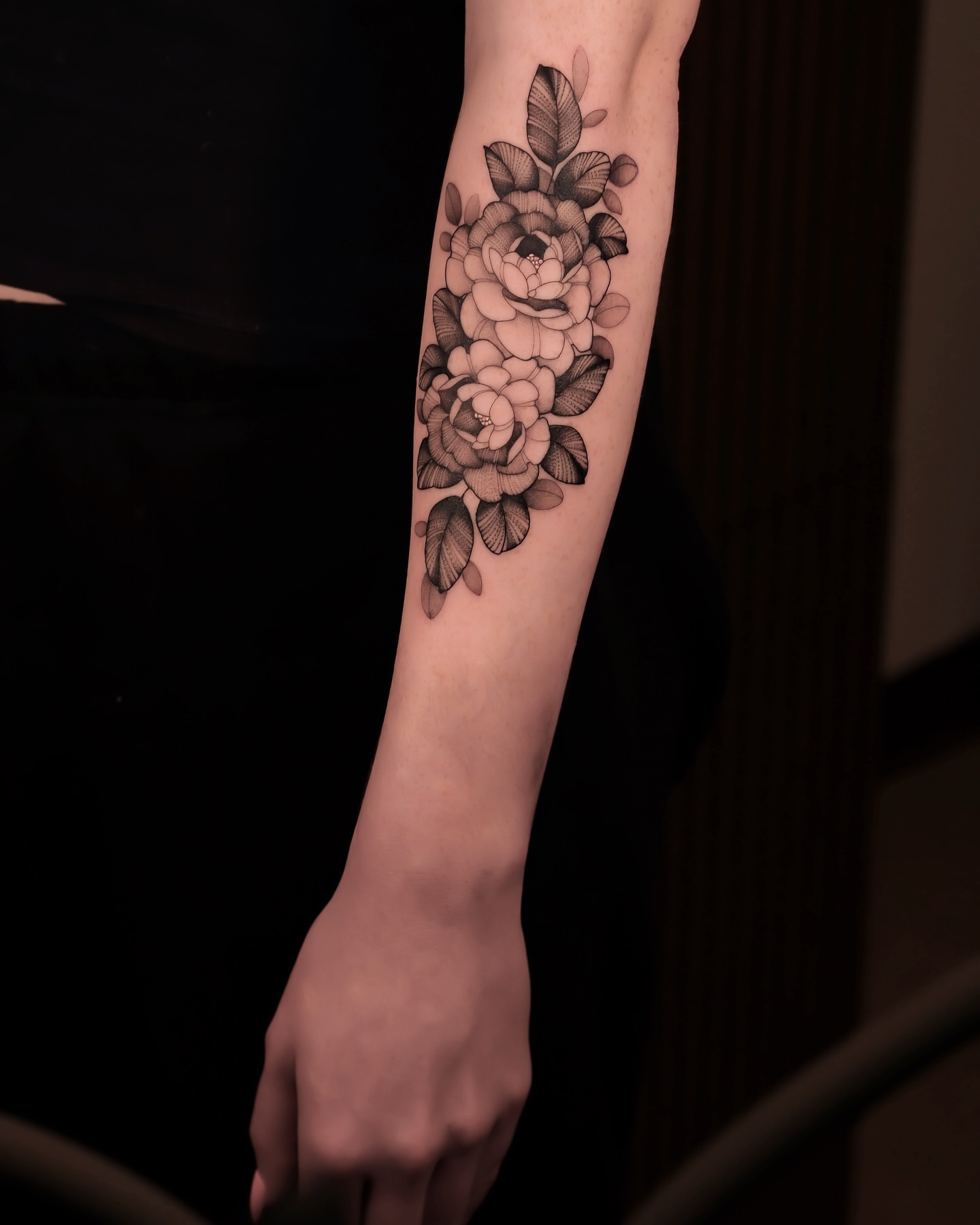 Tattoo by @jennaleeshaaktattoo β black_and_grey
