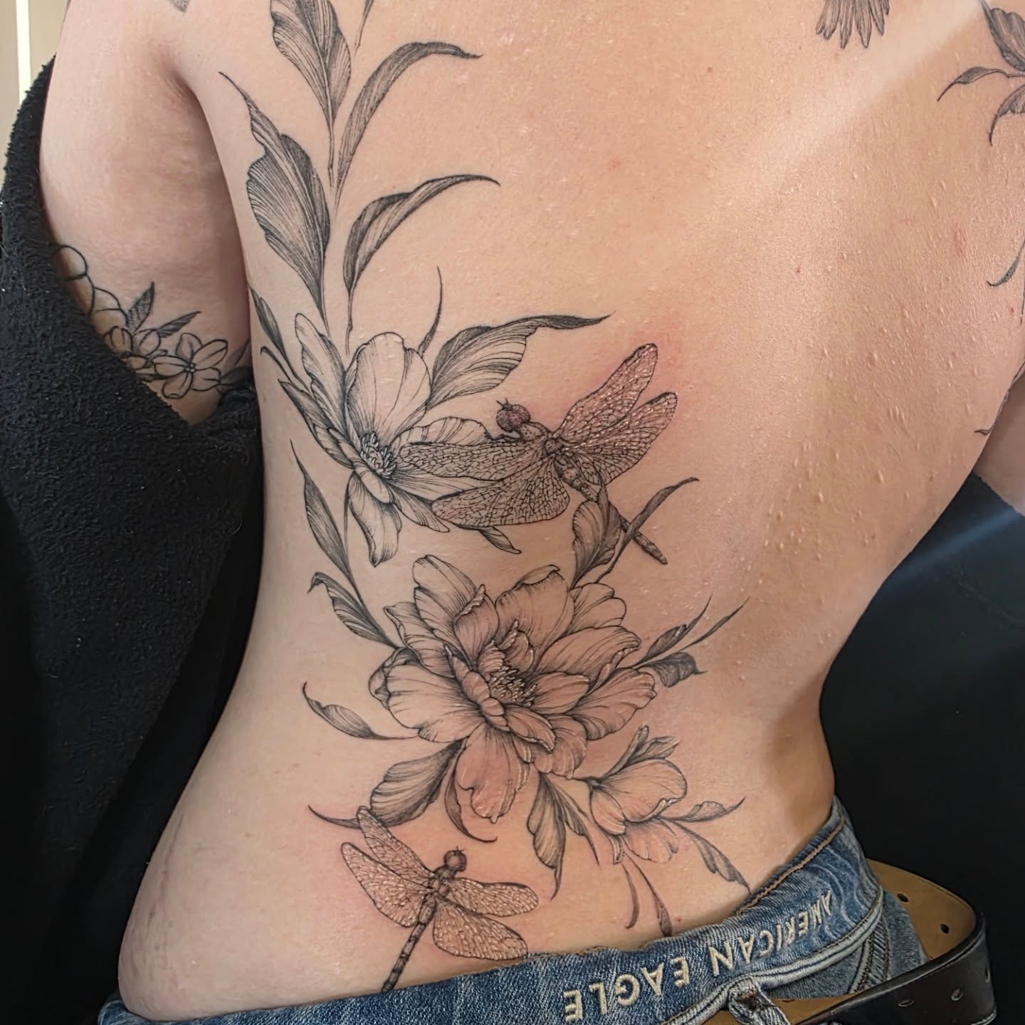 Tattoo by @asparagusnightmare — black_and_grey, realism