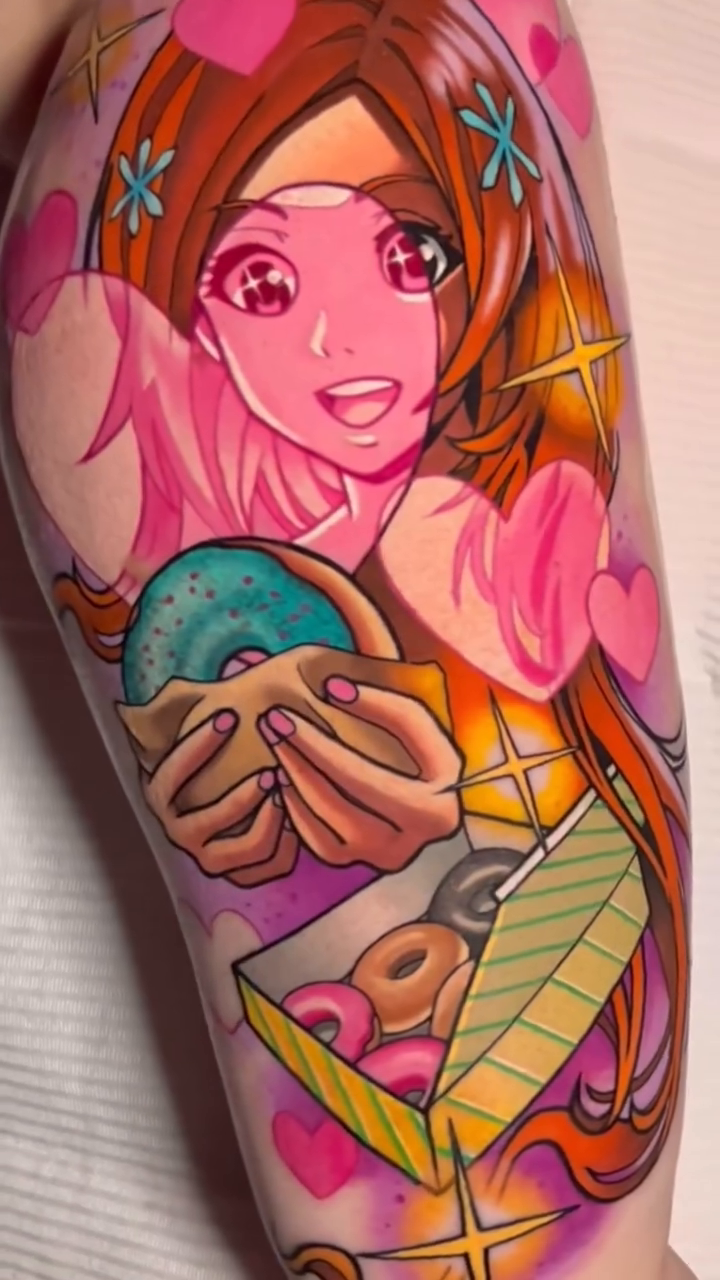 Tattoo by @aarisprout — anime