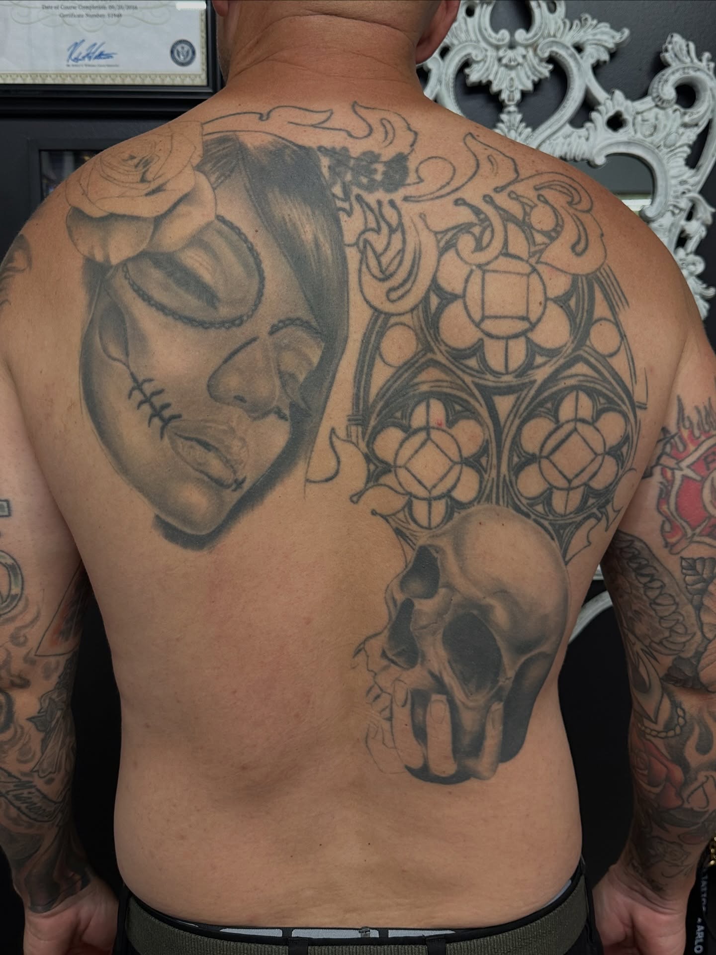Tattoo by @tattoos_by_lo — black_and_grey, realism