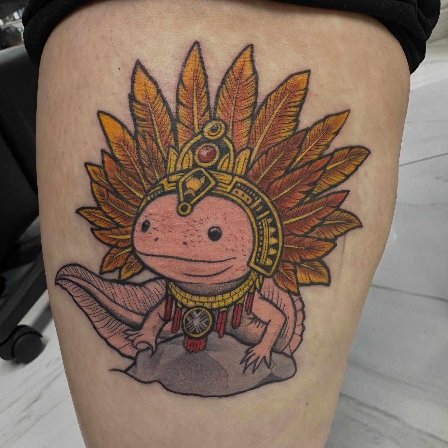 Tattoo by @viciousmarc — new_school, illustrative