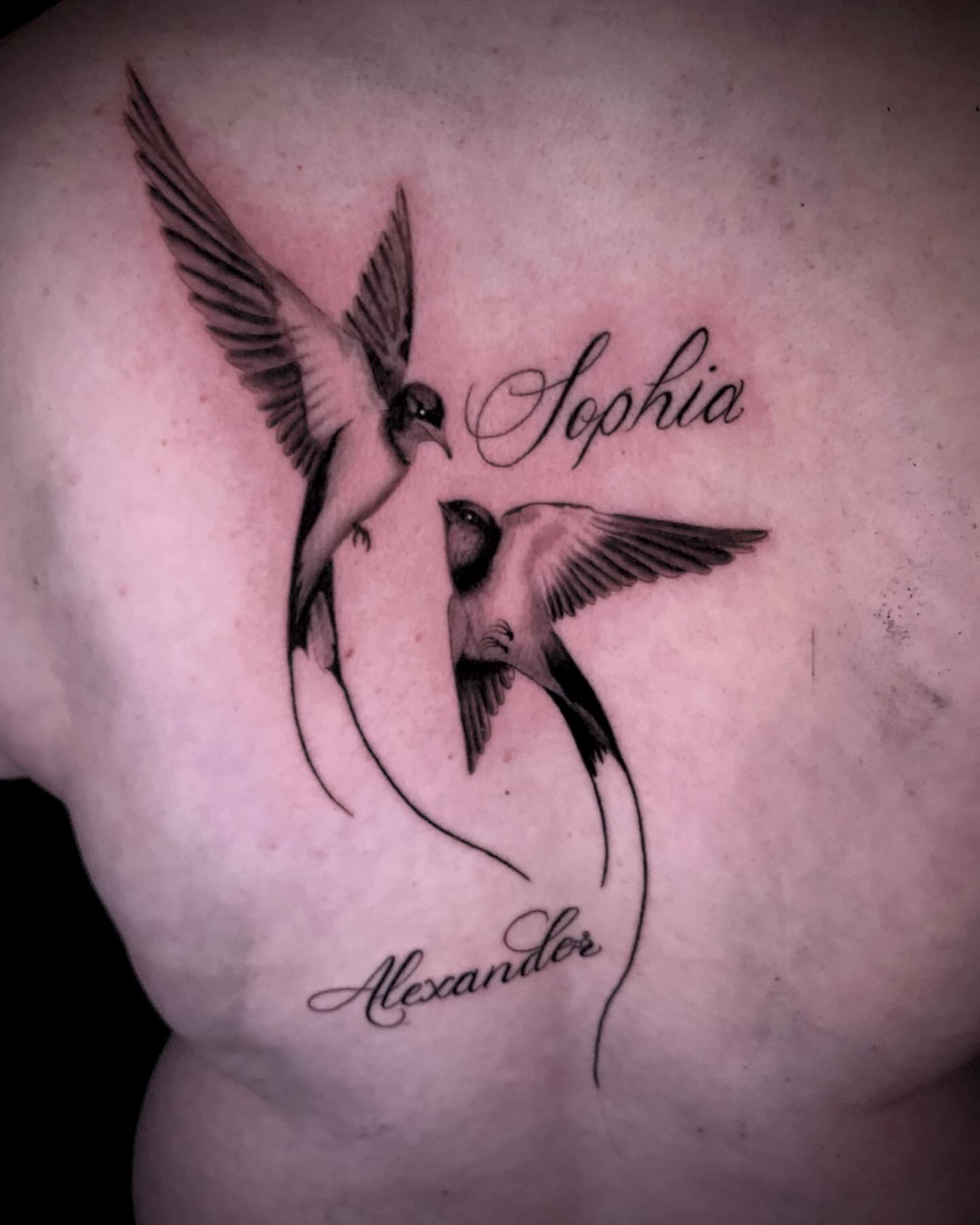 Tattoo by @dje.inks — black_and_grey