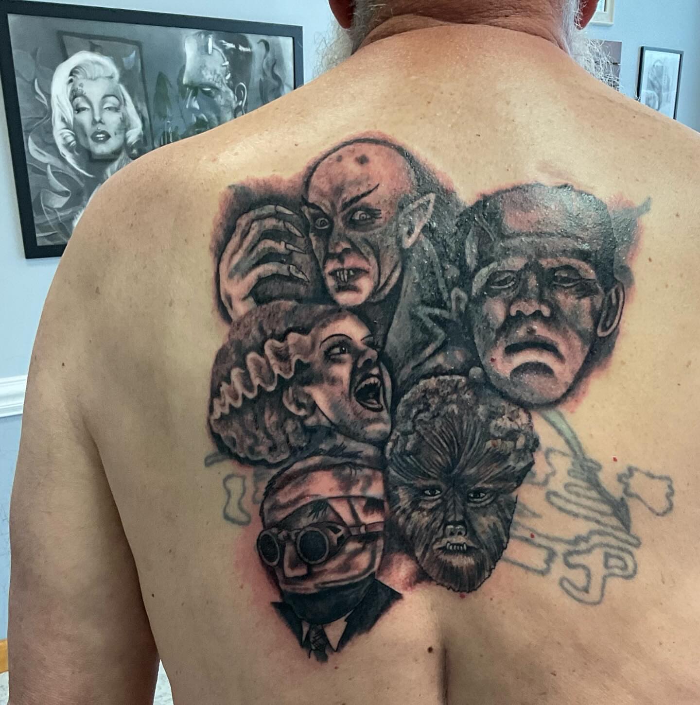 Tattoo by @permanentpicturestattoo โ realism, dark_realism