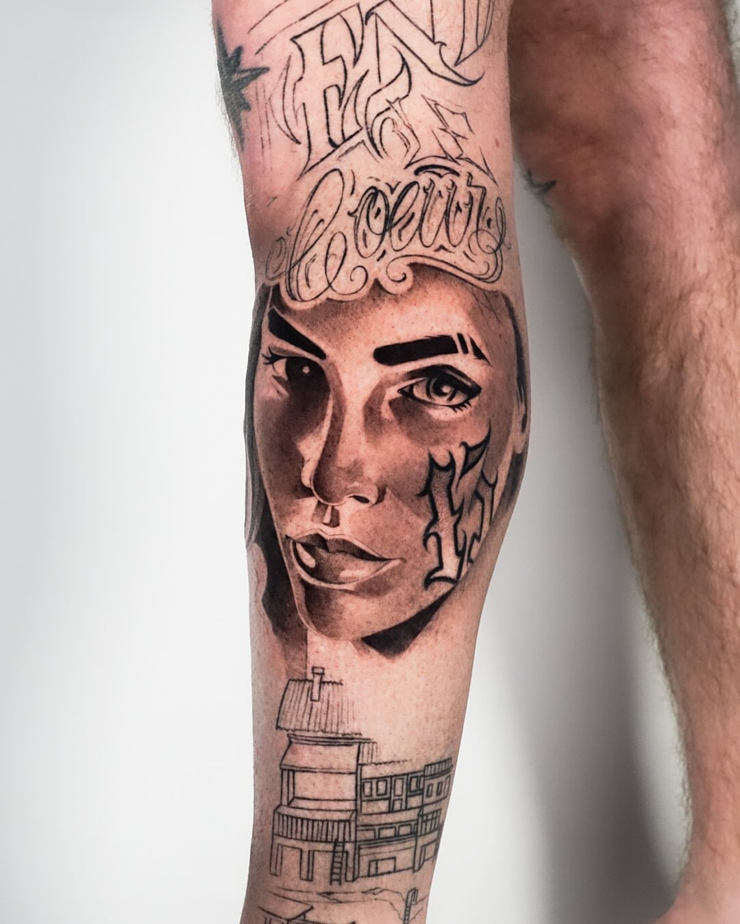 Tattoo by @leperemael — realism, black_and_grey