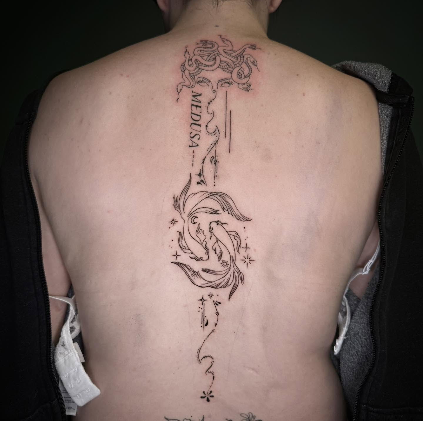 Tattoo by @janai.artistry — black_and_grey