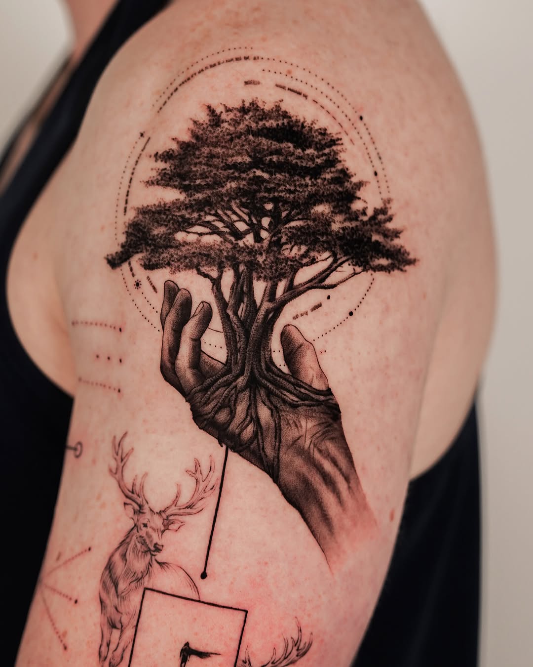 Tattoo by @jz_inker — realism, black_and_grey