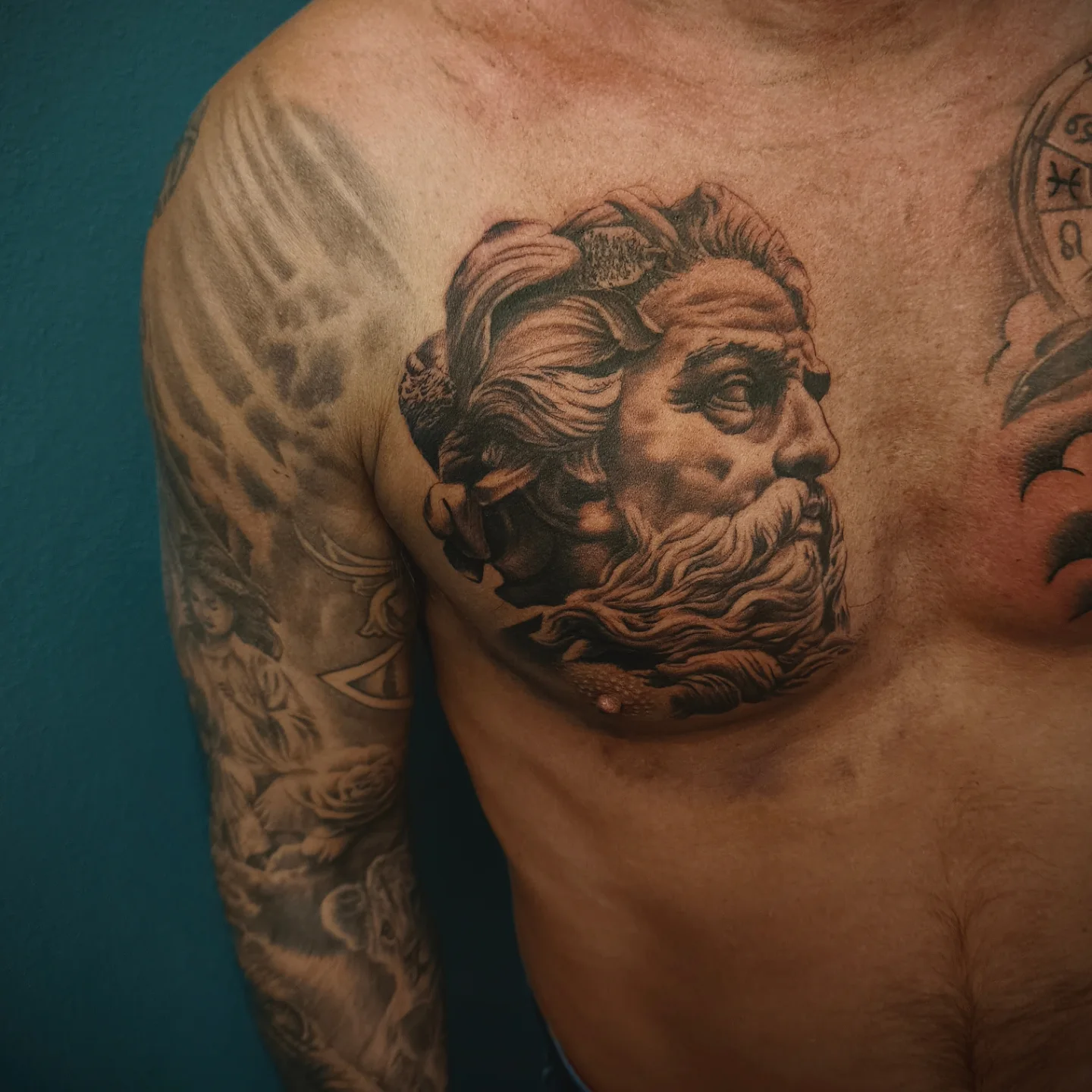 Tattoo by @alexlondontattoo โ black_and_grey, realism