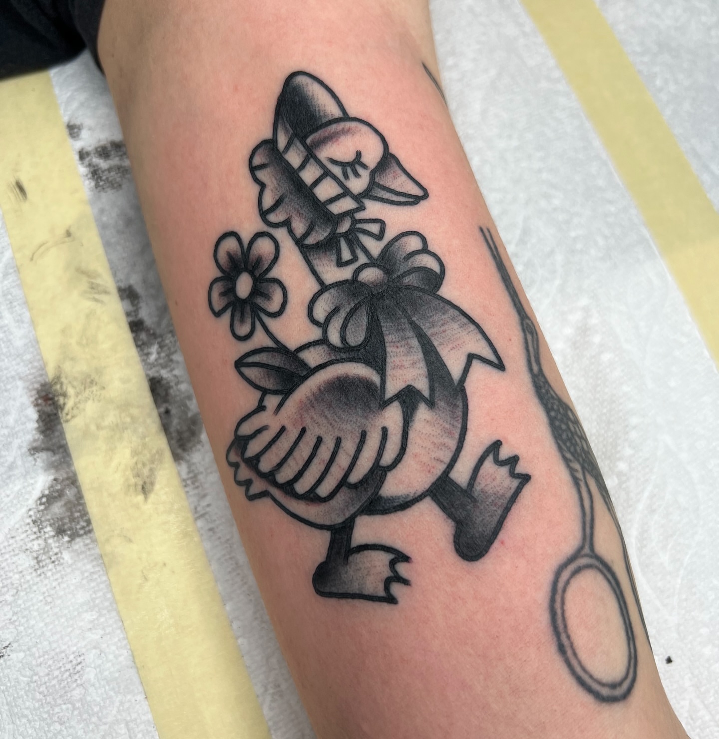 Tattoo by @tylerdavistattoo — black_and_grey