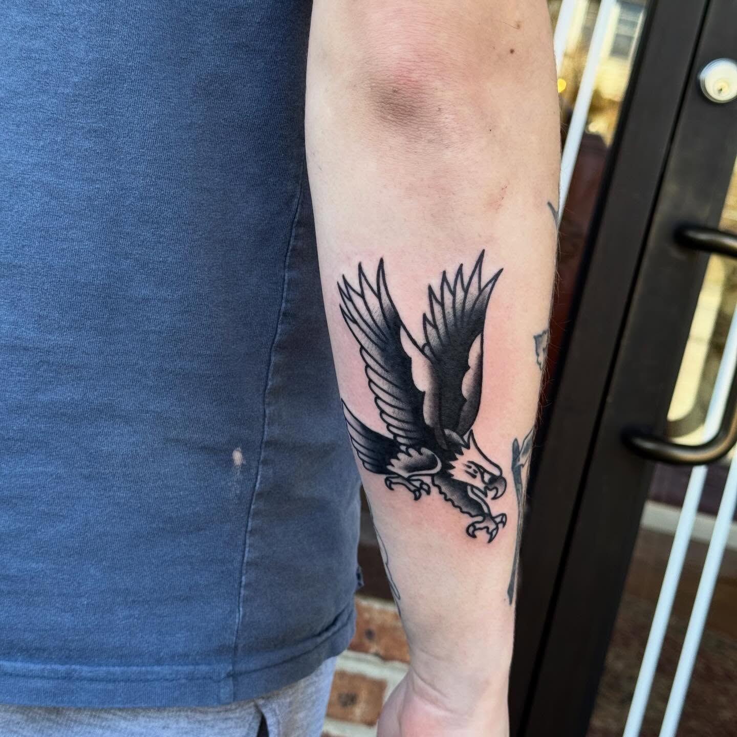 Tattoo by @benkrasowtattoo — black_and_grey