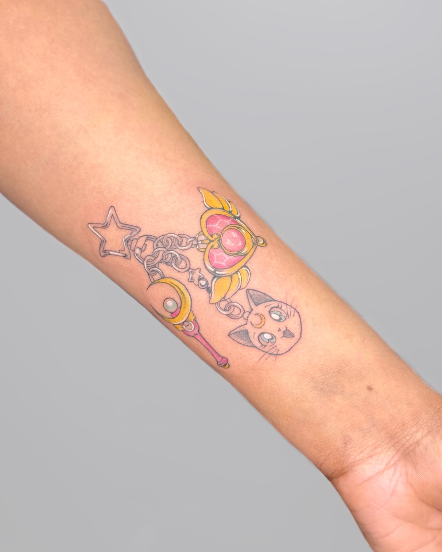 Tattoo by @suzycts — anime