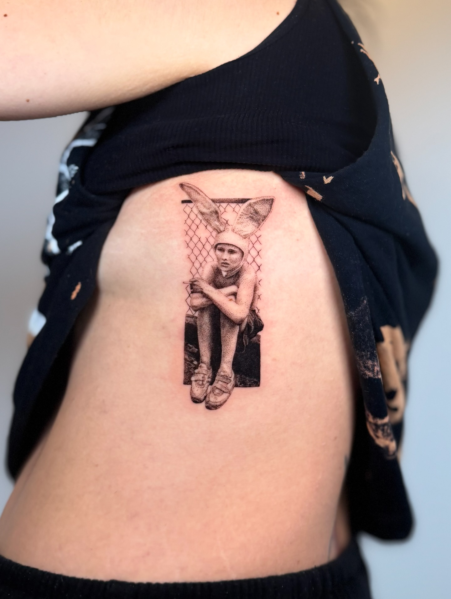 Tattoo by @redrooktattoo — black_and_grey
