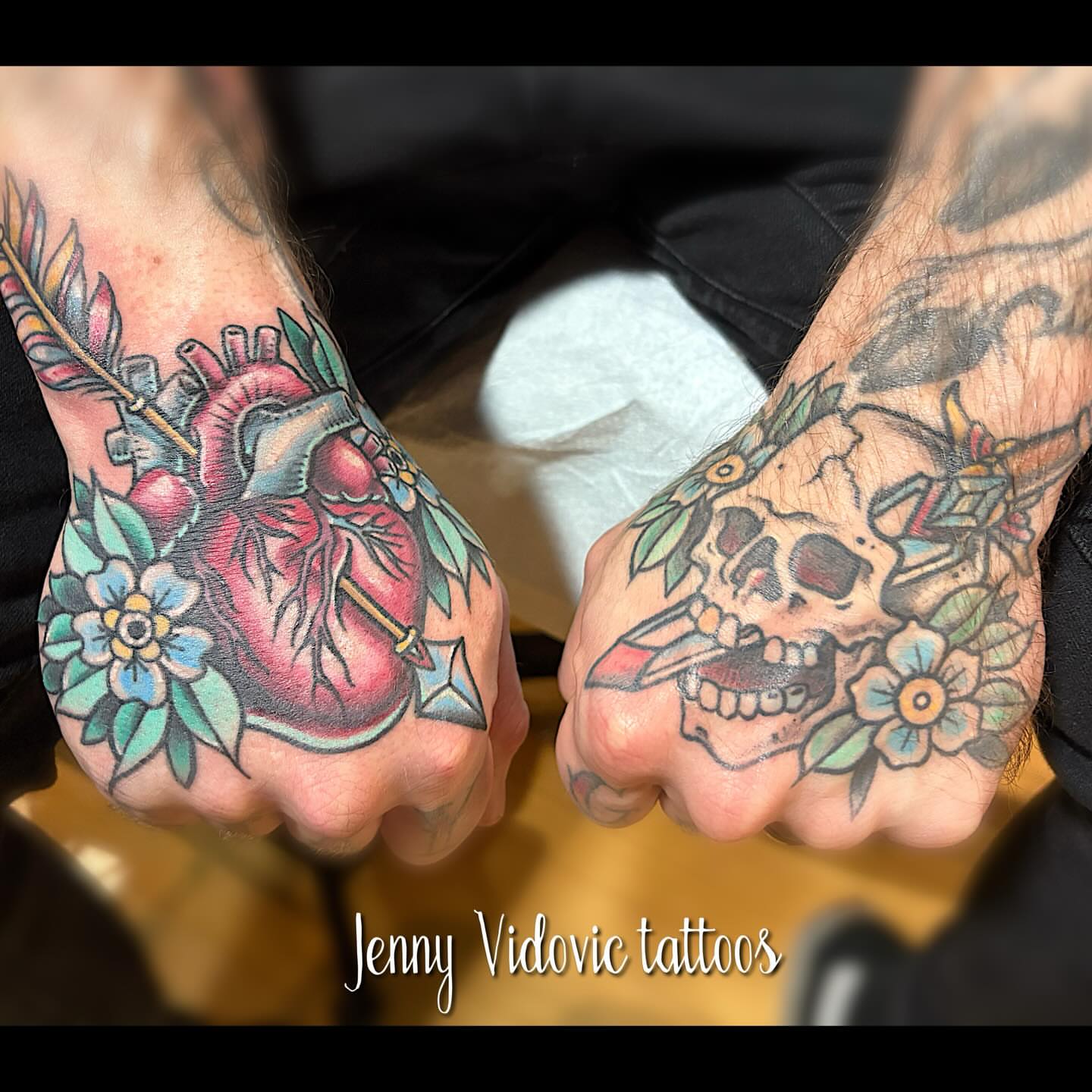 Tattoo by @turkeybasturz — american_traditional, neo_traditional