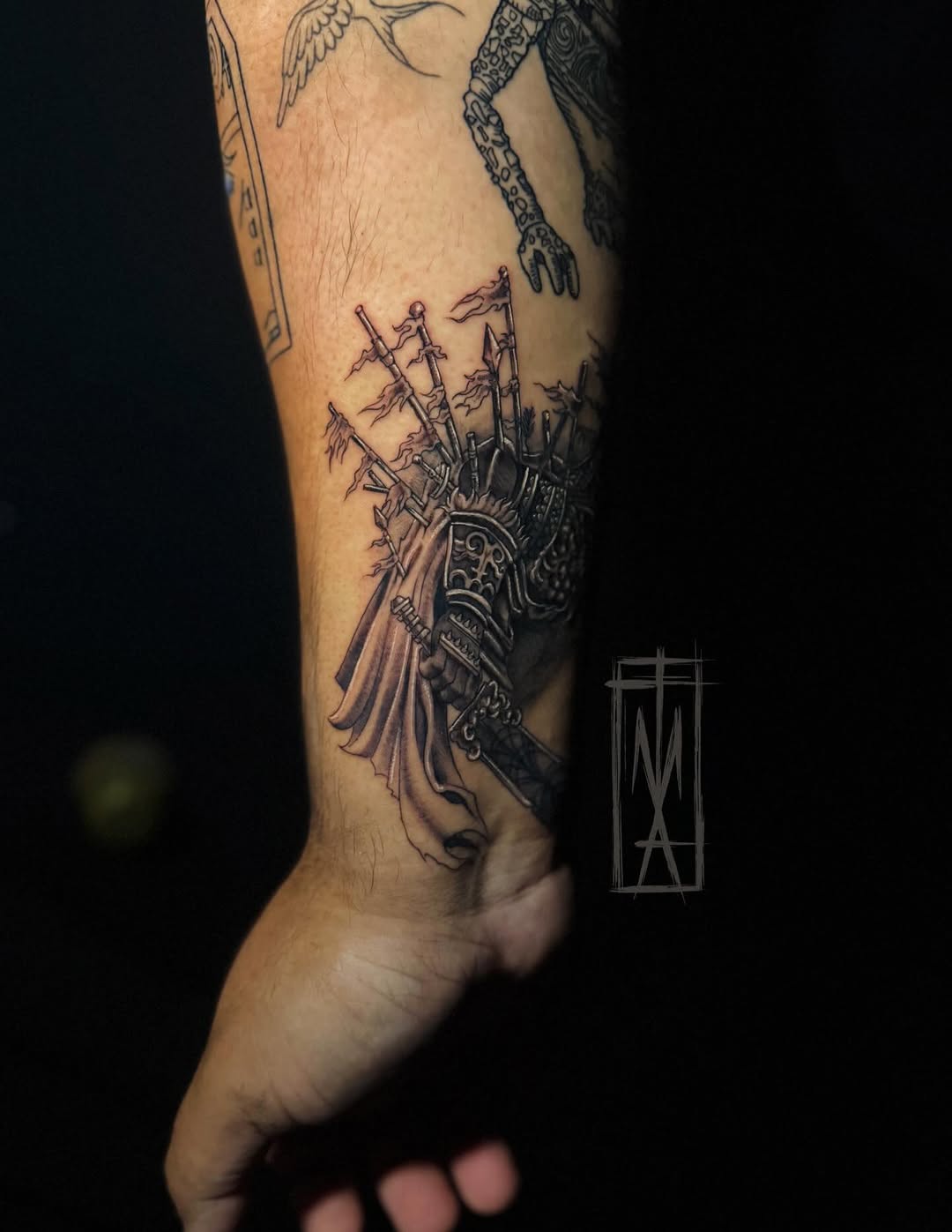 Tattoo by @tattoosbymattarguello — black_and_grey, realism