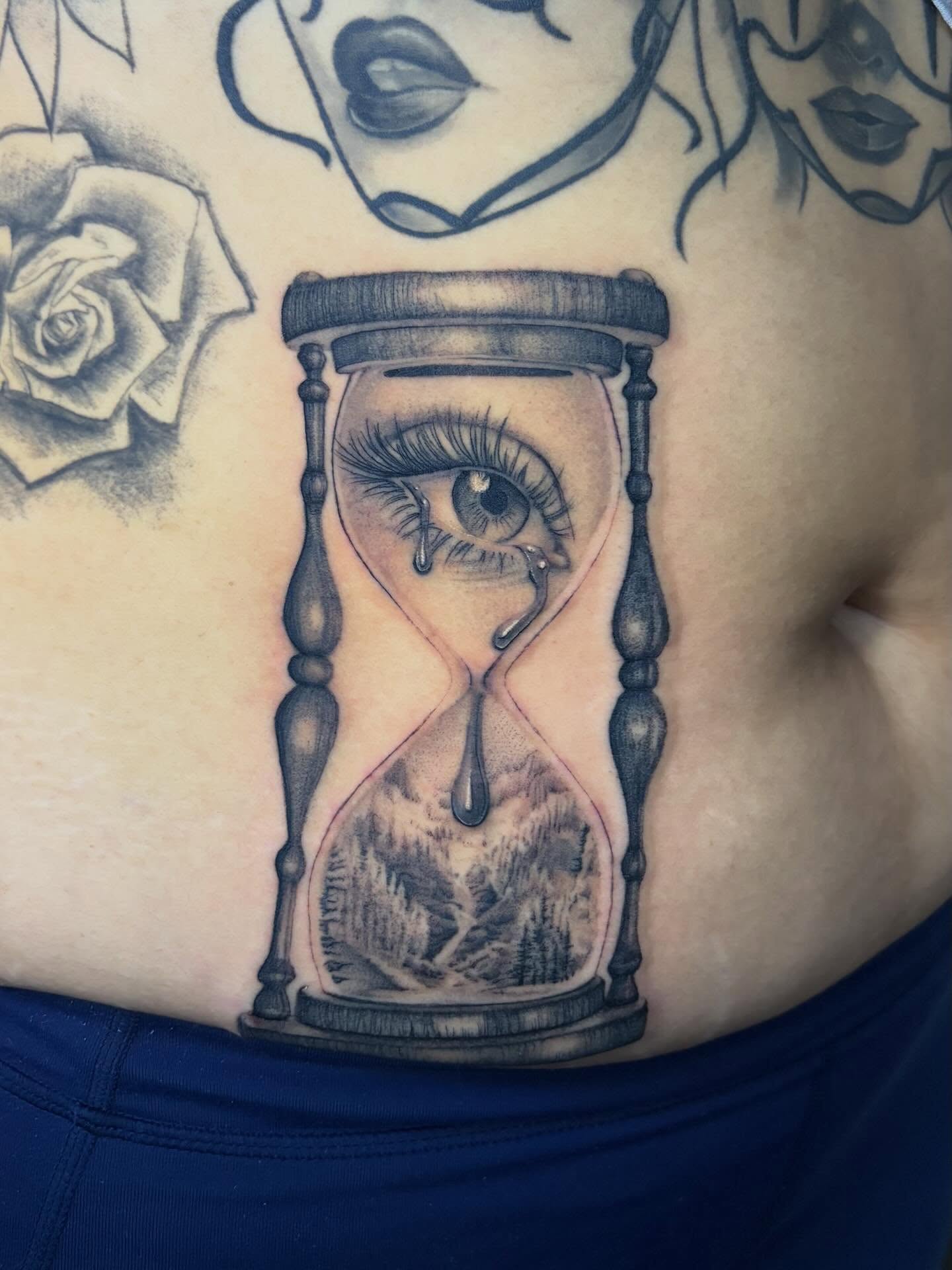 Tattoo by @elmertattoos — black_and_grey, realism