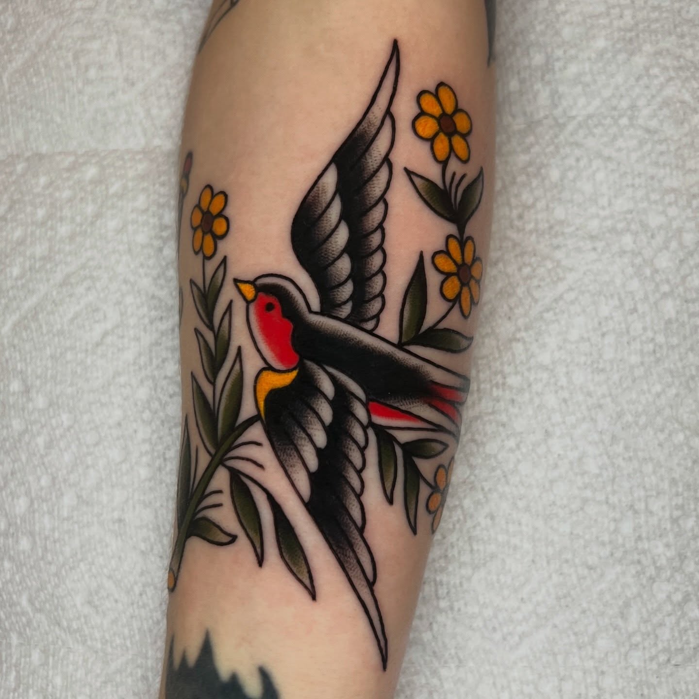 Tattoo by @peteherg — american_traditional