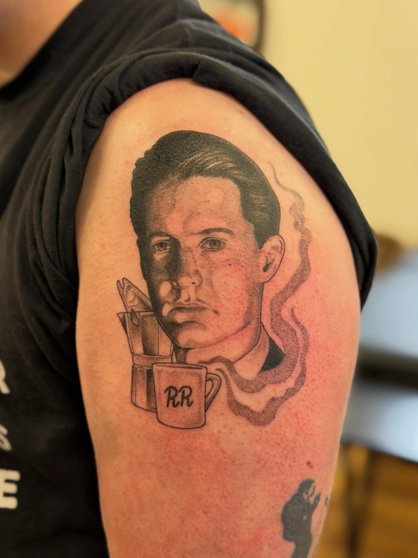 Tattoo by @heretopetdogs — realism, black_and_grey