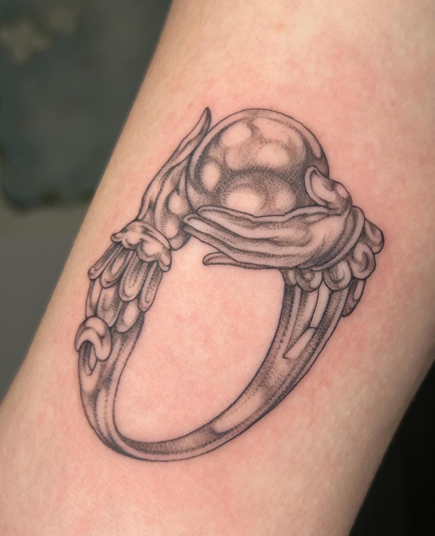 Tattoo by @late_bloom3r — black_and_grey