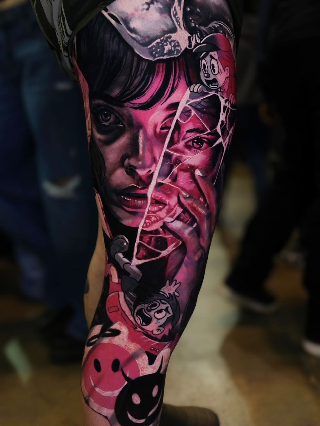 Tattoo by @inkmeupt — realism, new_school