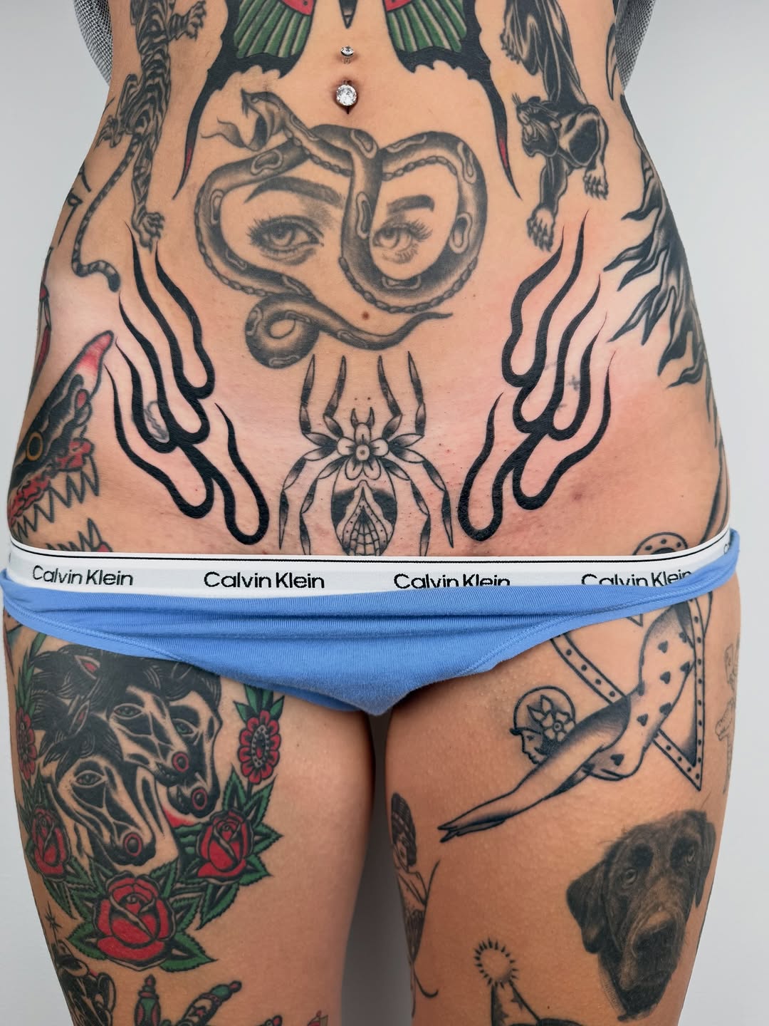 Tattoo by @tattoos.stephanie — american_traditional, black_and_grey