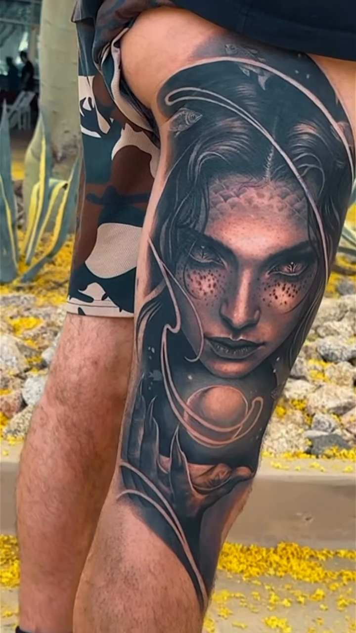 Tattoo by @inkedbydaniela — realism, black_and_grey