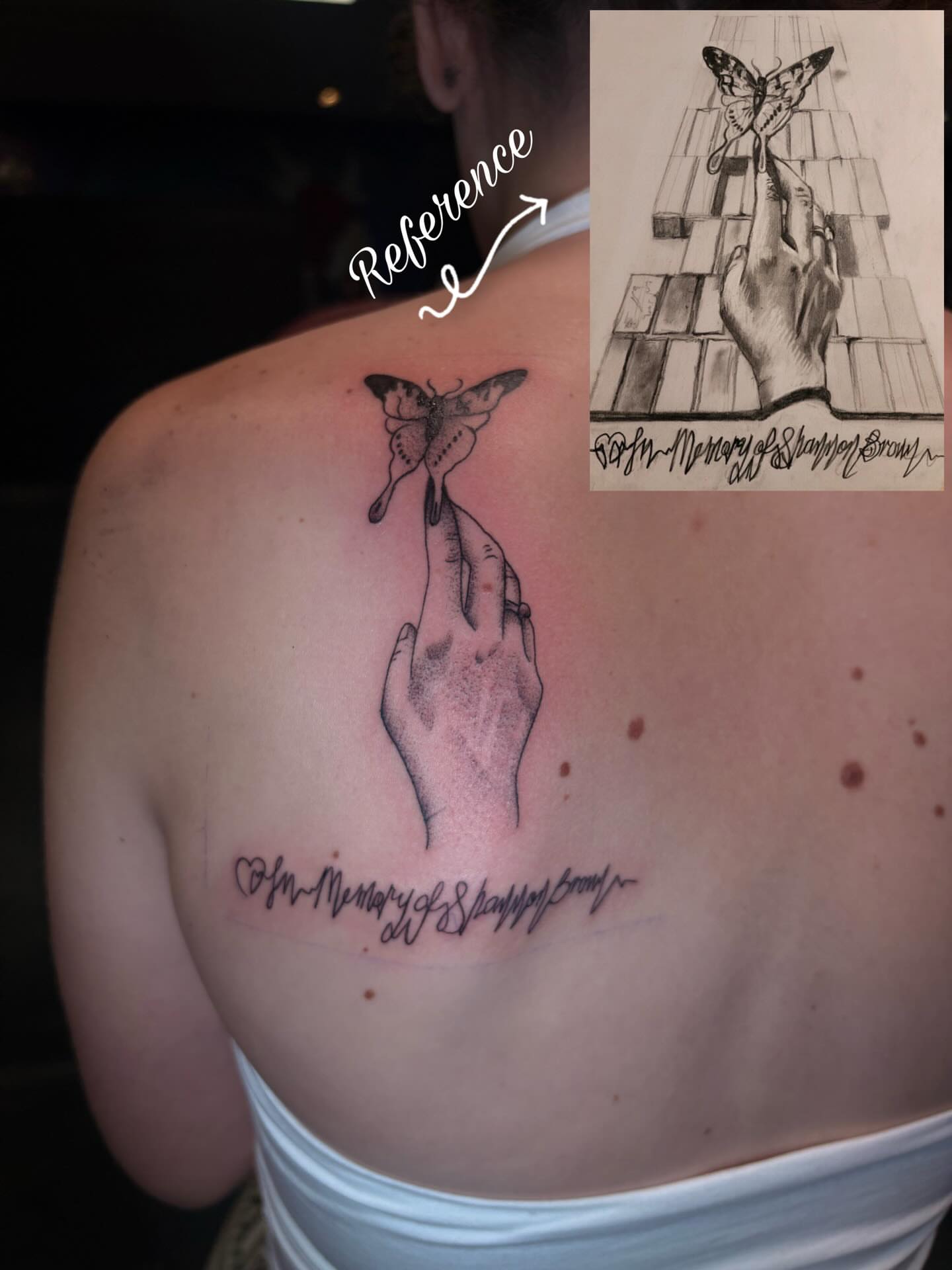 Tattoo by @lextattooos — dotwork, realism