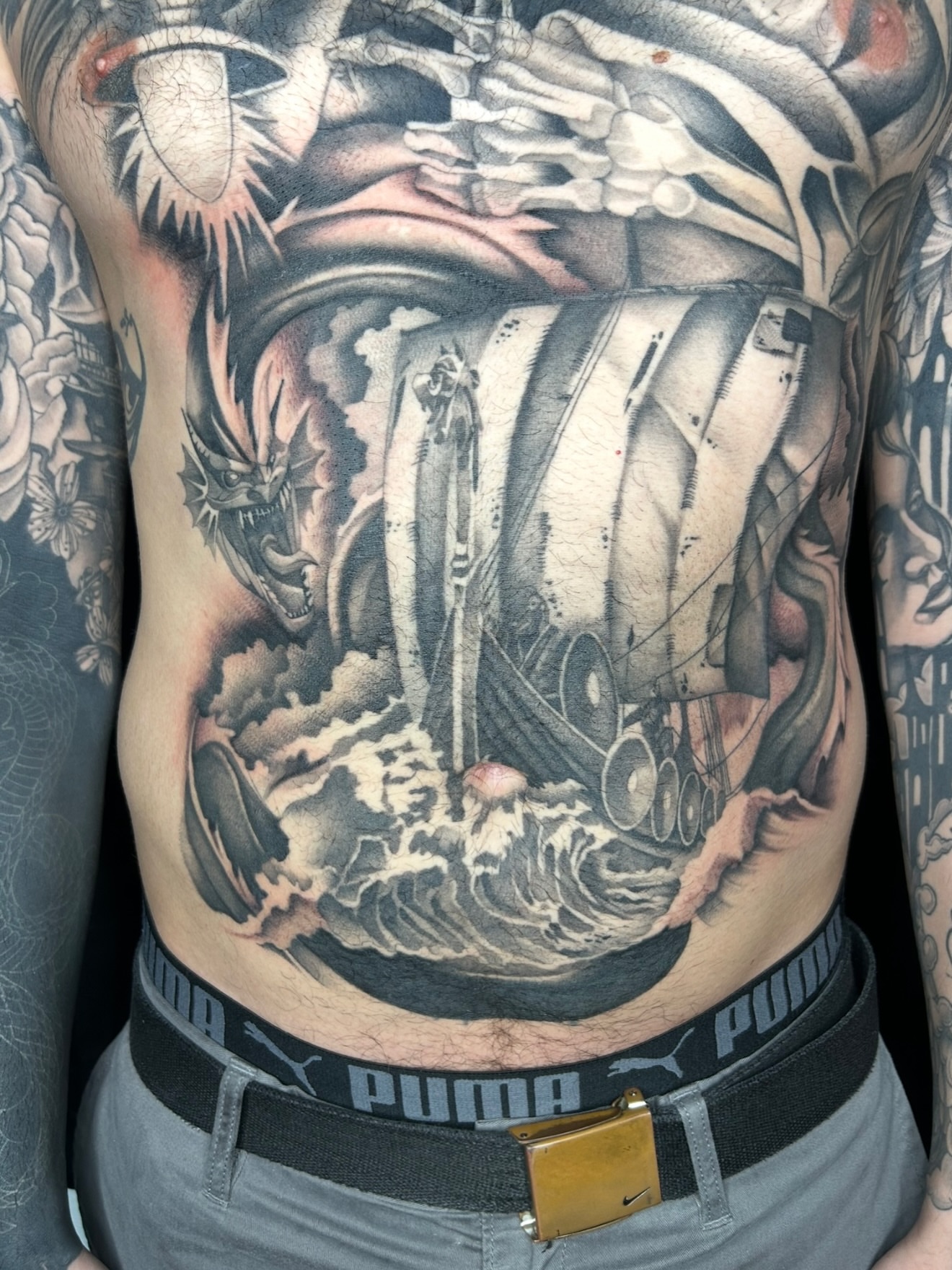 Tattoo by @joe_webbytattoos — black_and_grey, realism