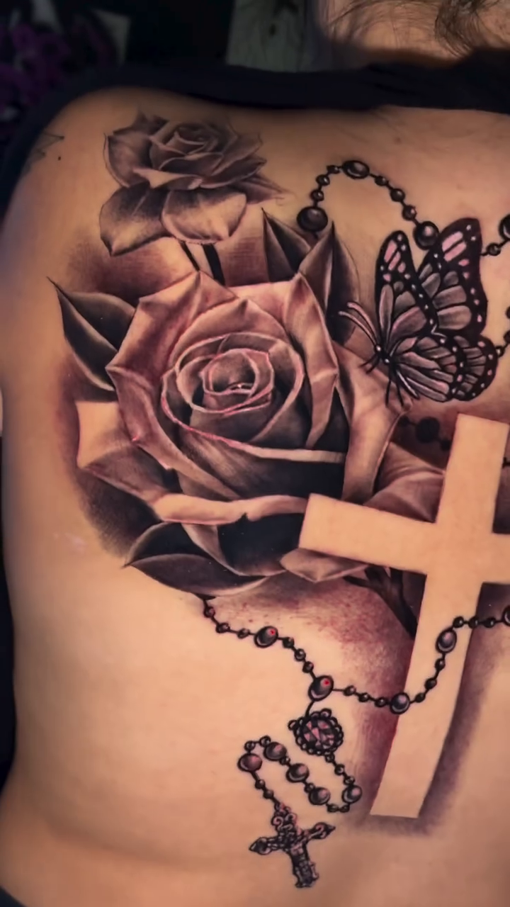 Tattoo by @eugenetatts — realism, black_and_grey