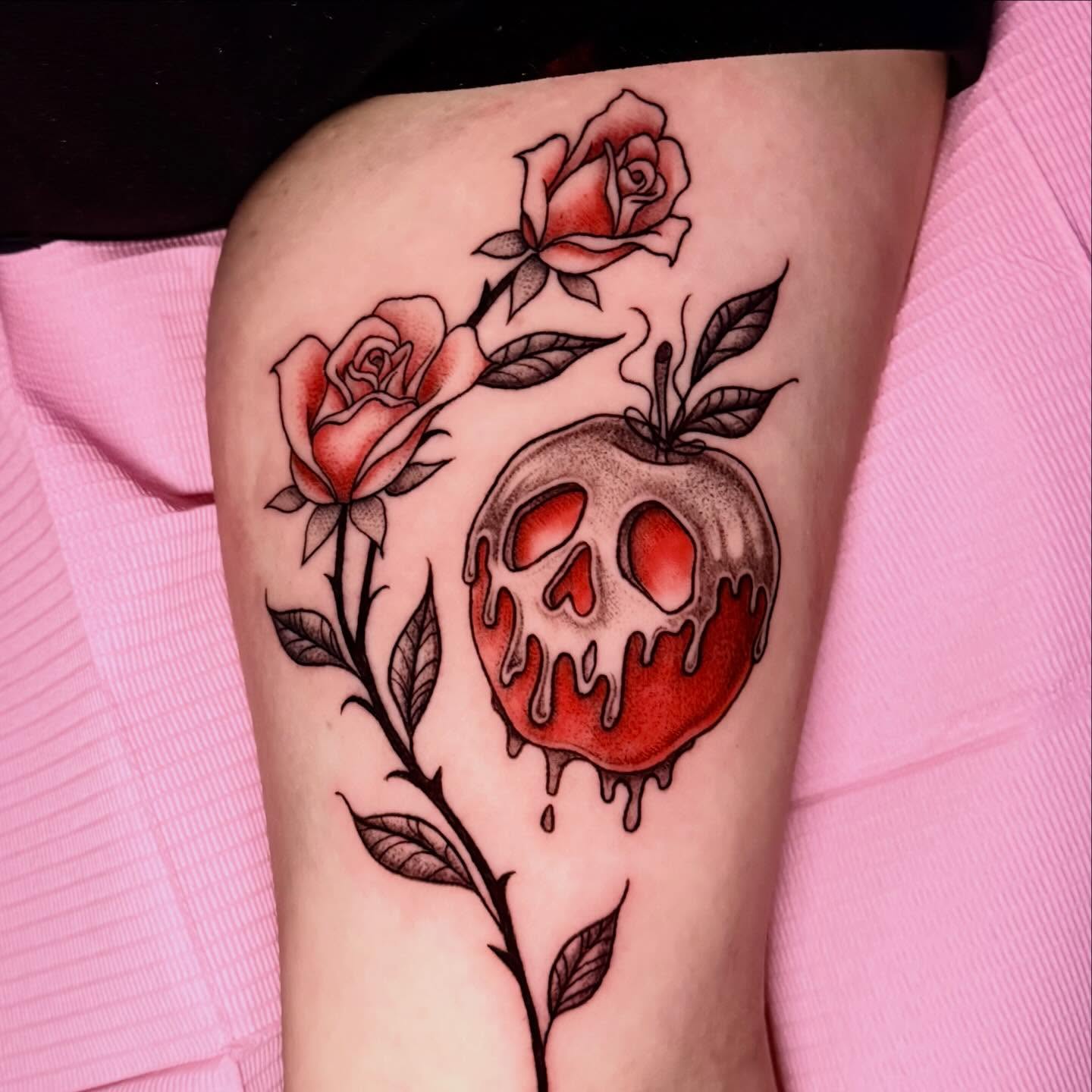 Tattoo by @miachristattoo — dark_realism