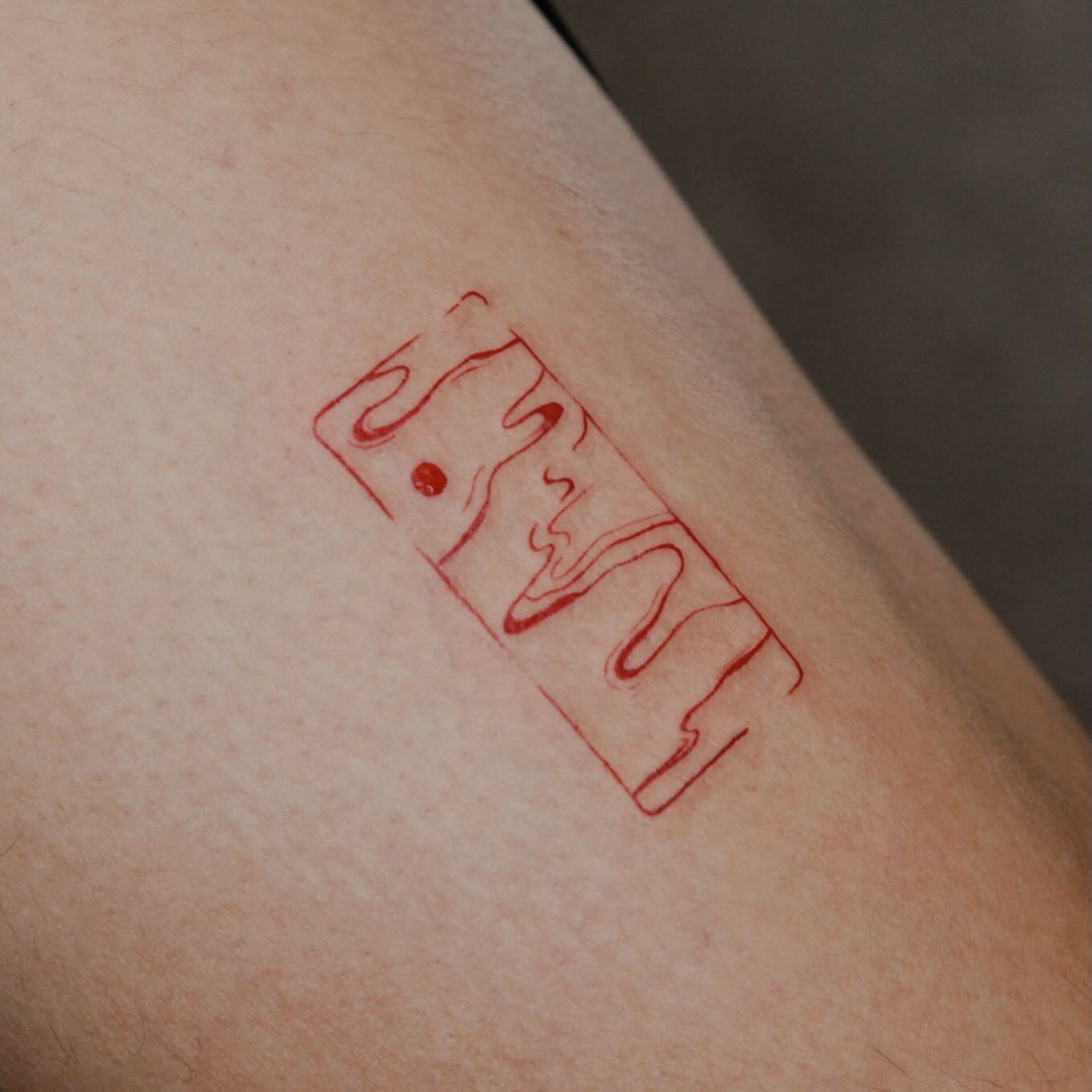 Tattoo by @livlaughtats — dotwork