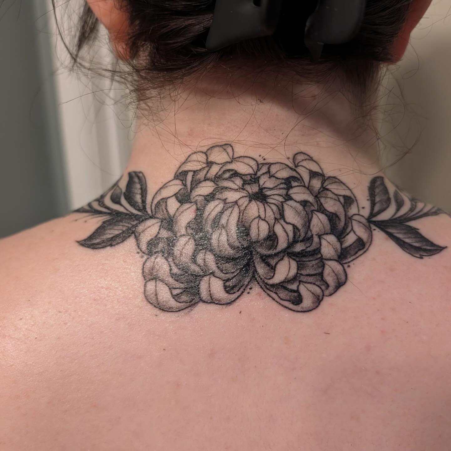 Tattoo by @katecooktattoos — black_and_grey