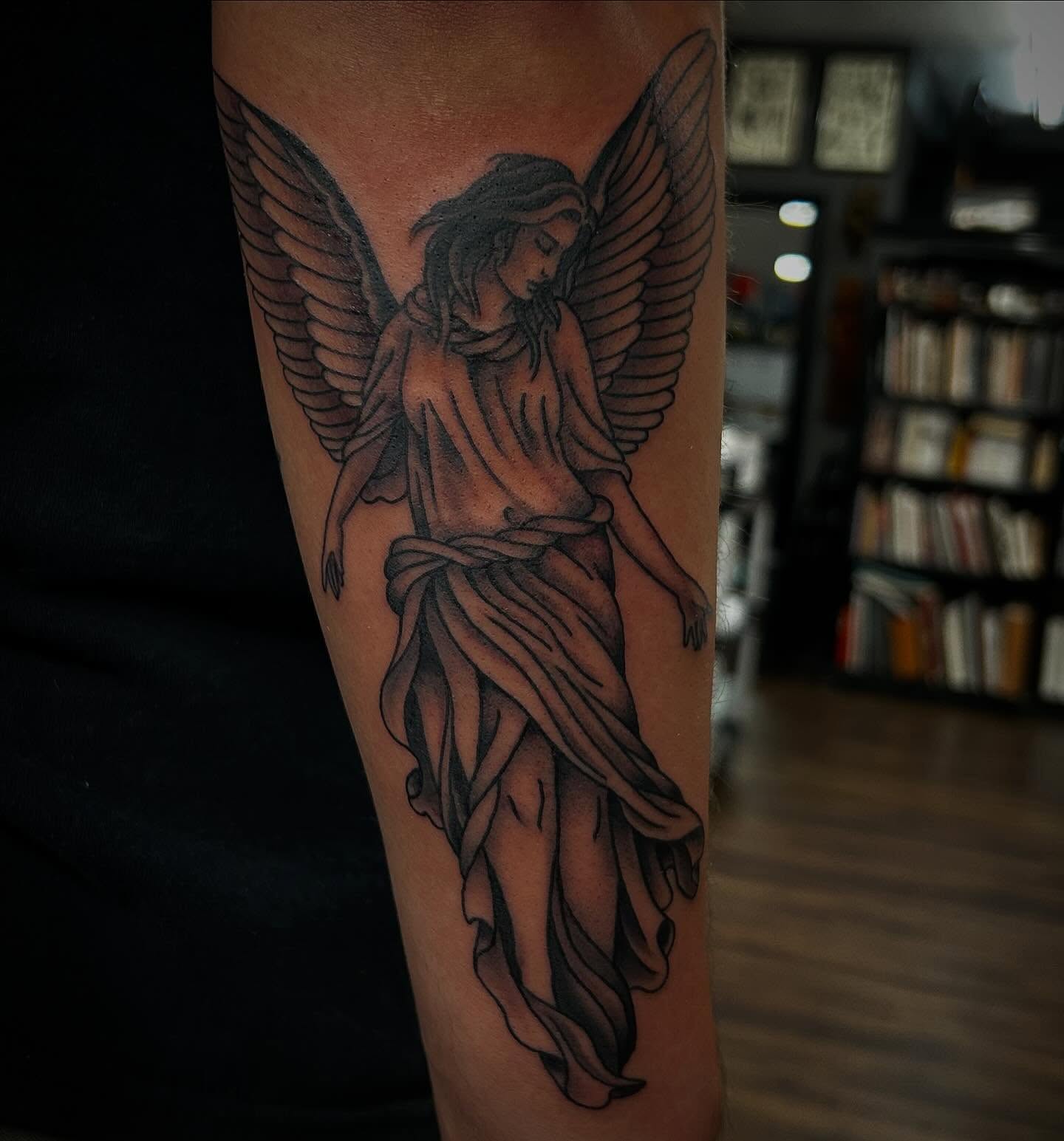 Tattoo by @mountains_of_flesh — black_and_grey, realism