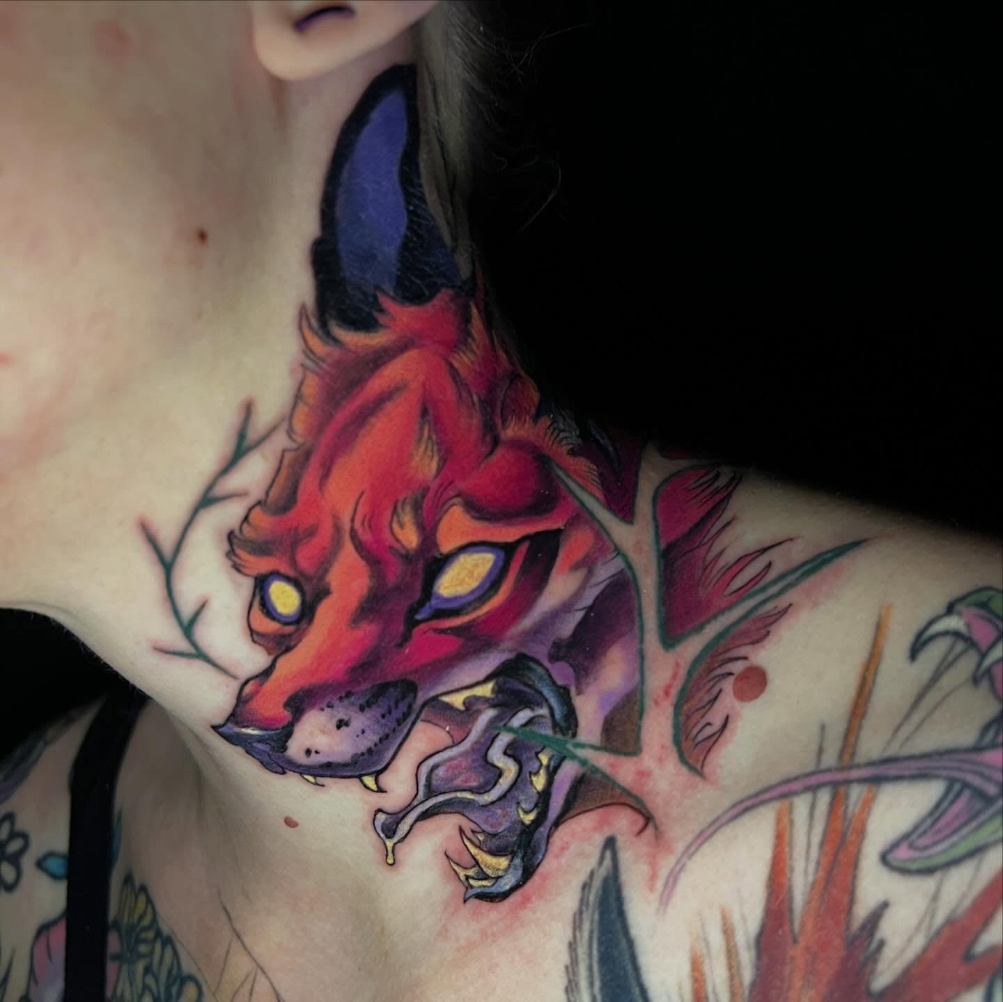 Tattoo by @hairofthehound — realism, dotwork