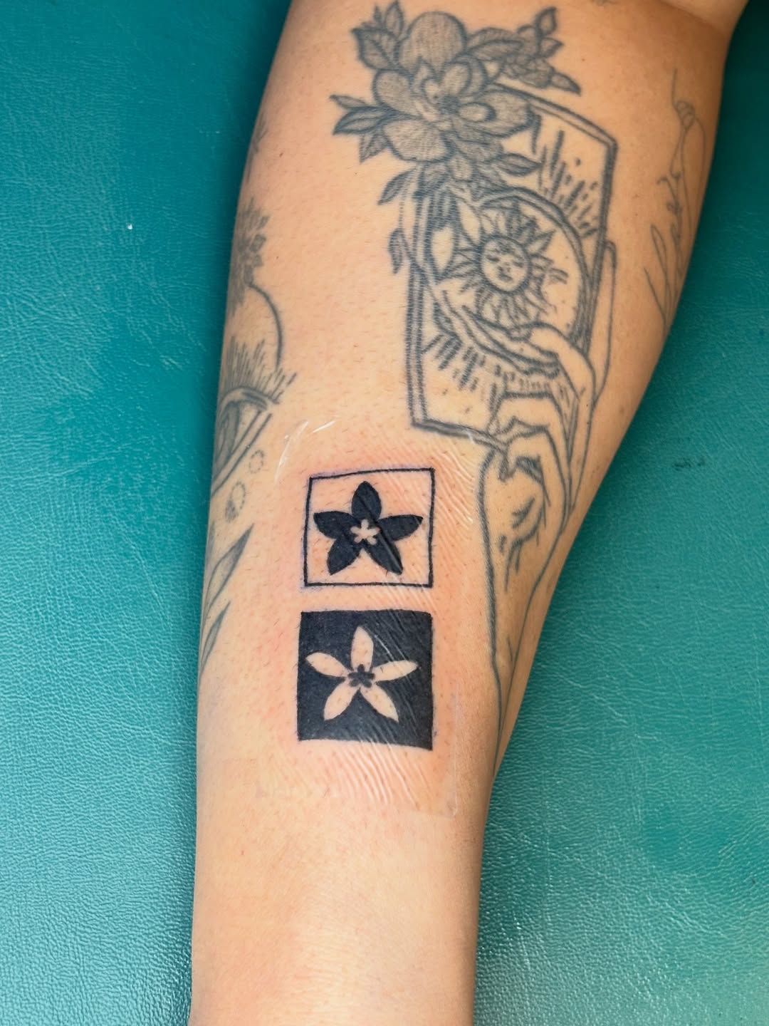 Tattoo by @sterstraal — blackwork, geometric