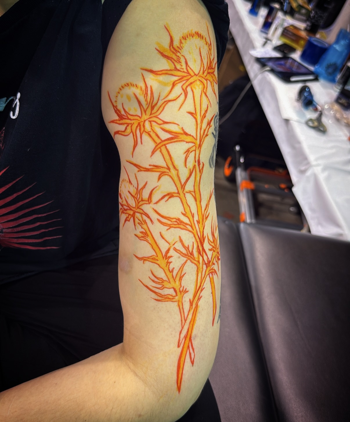 Tattoo by @that.lil.gothgirl — dotwork