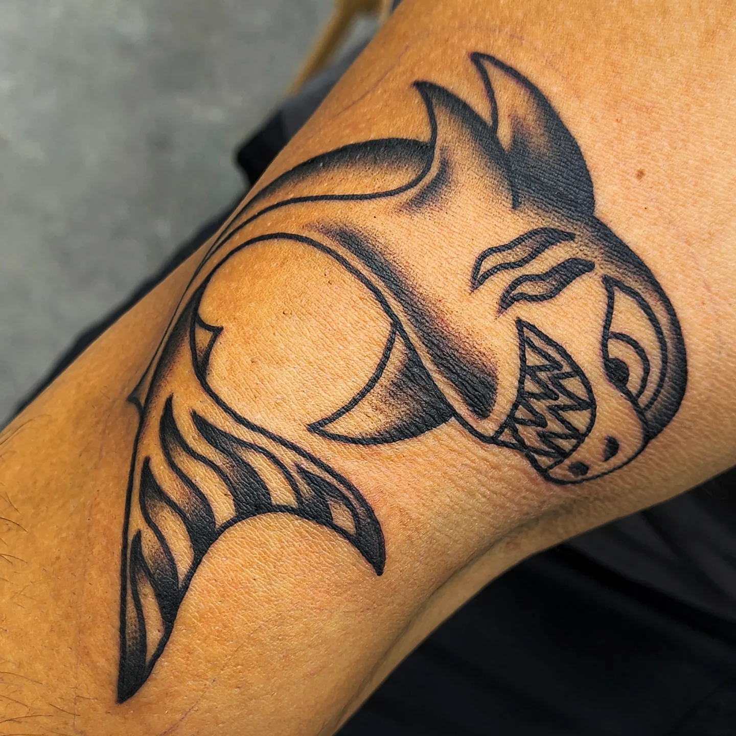 Tattoo by @pain_inks — black_and_grey