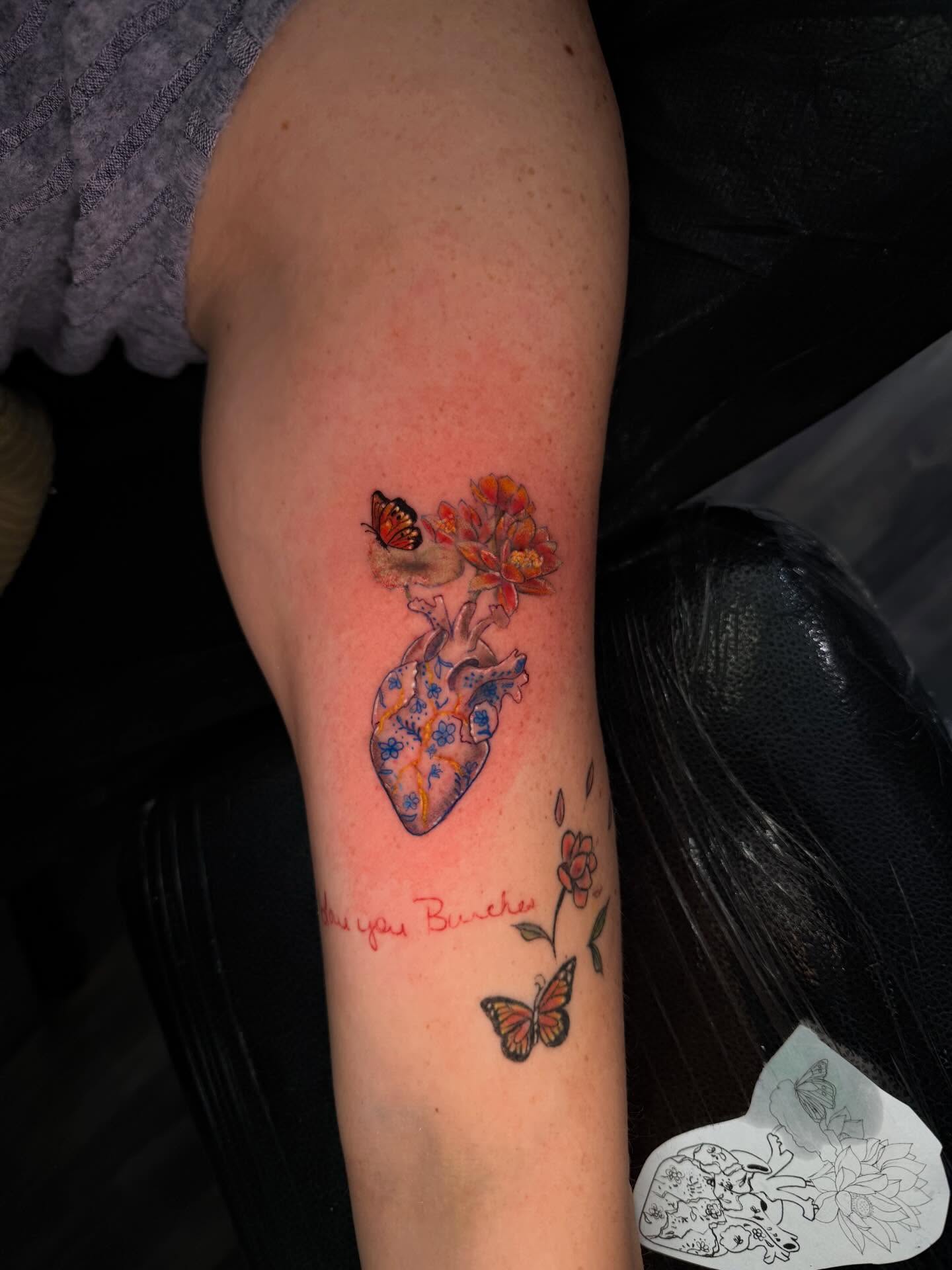 Tattoo by @sunchildstudio.va — watercolor, new_school