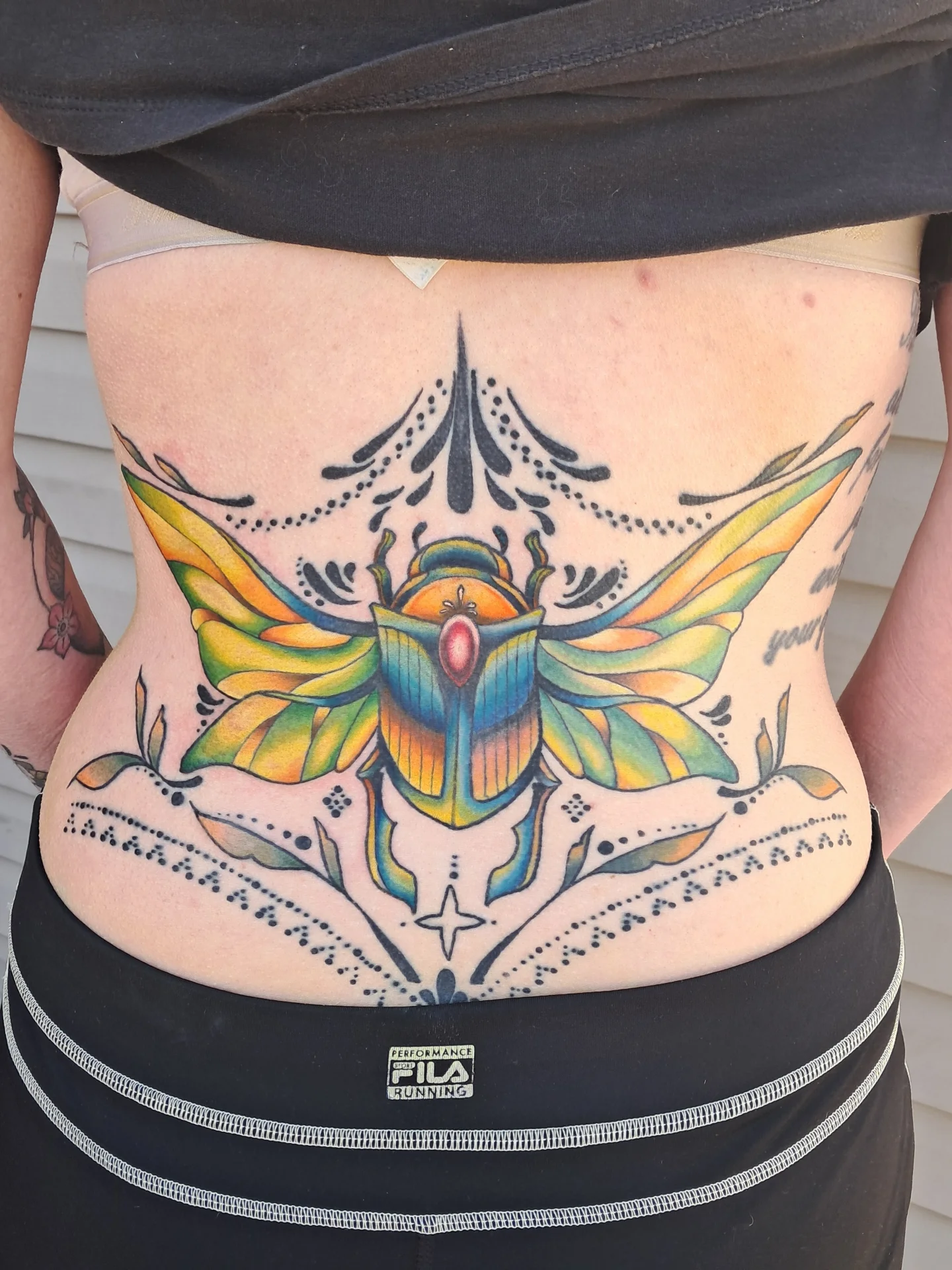 Tattoo by @mucks.tattoos โ dotwork, geometric