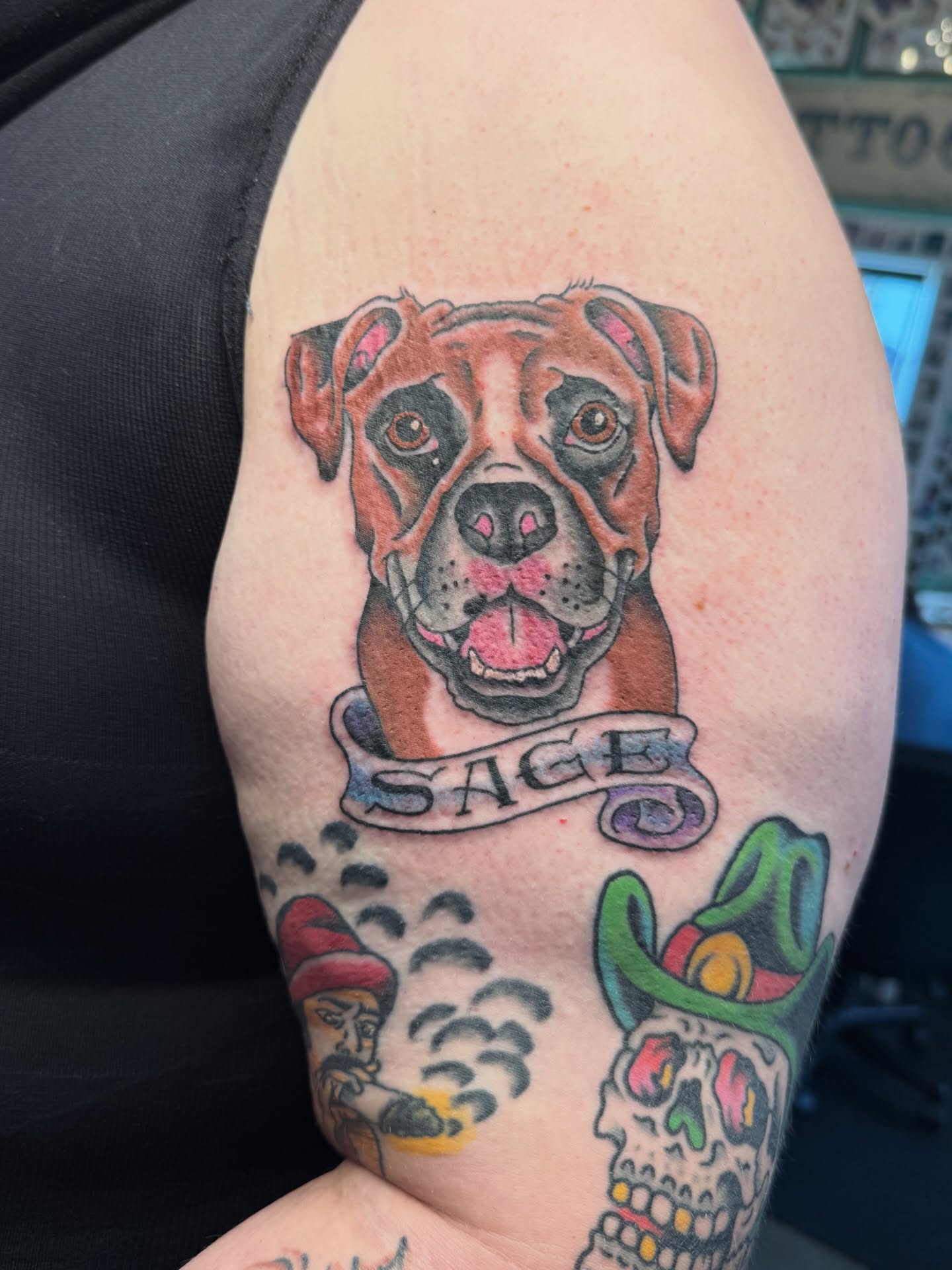 Tattoo by @tyler.raytat2 — american_traditional, realism