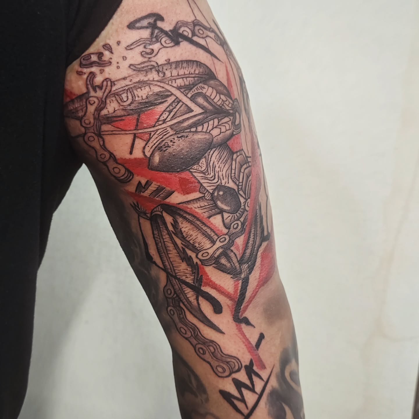 Tattoo by @tintafinart — black_and_grey