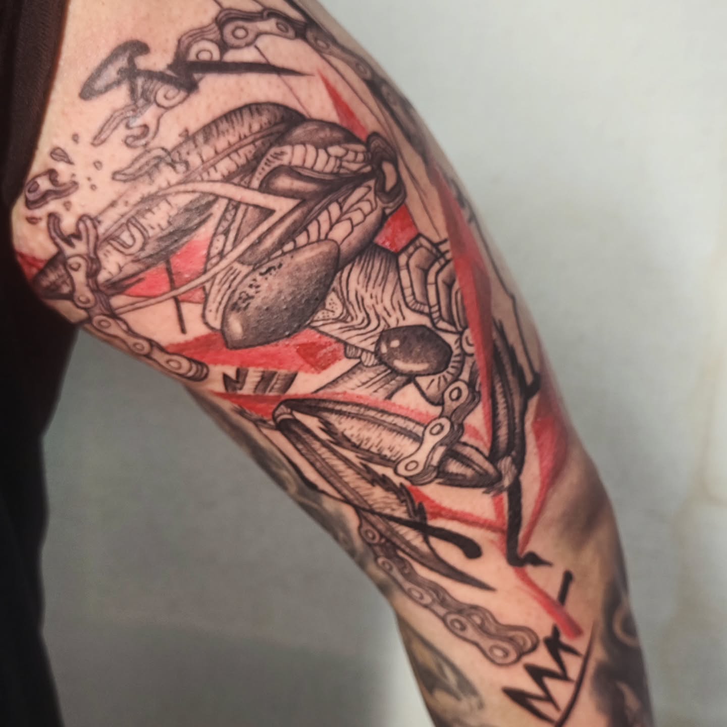 Tattoo by @tintafinart — black_and_grey, realism