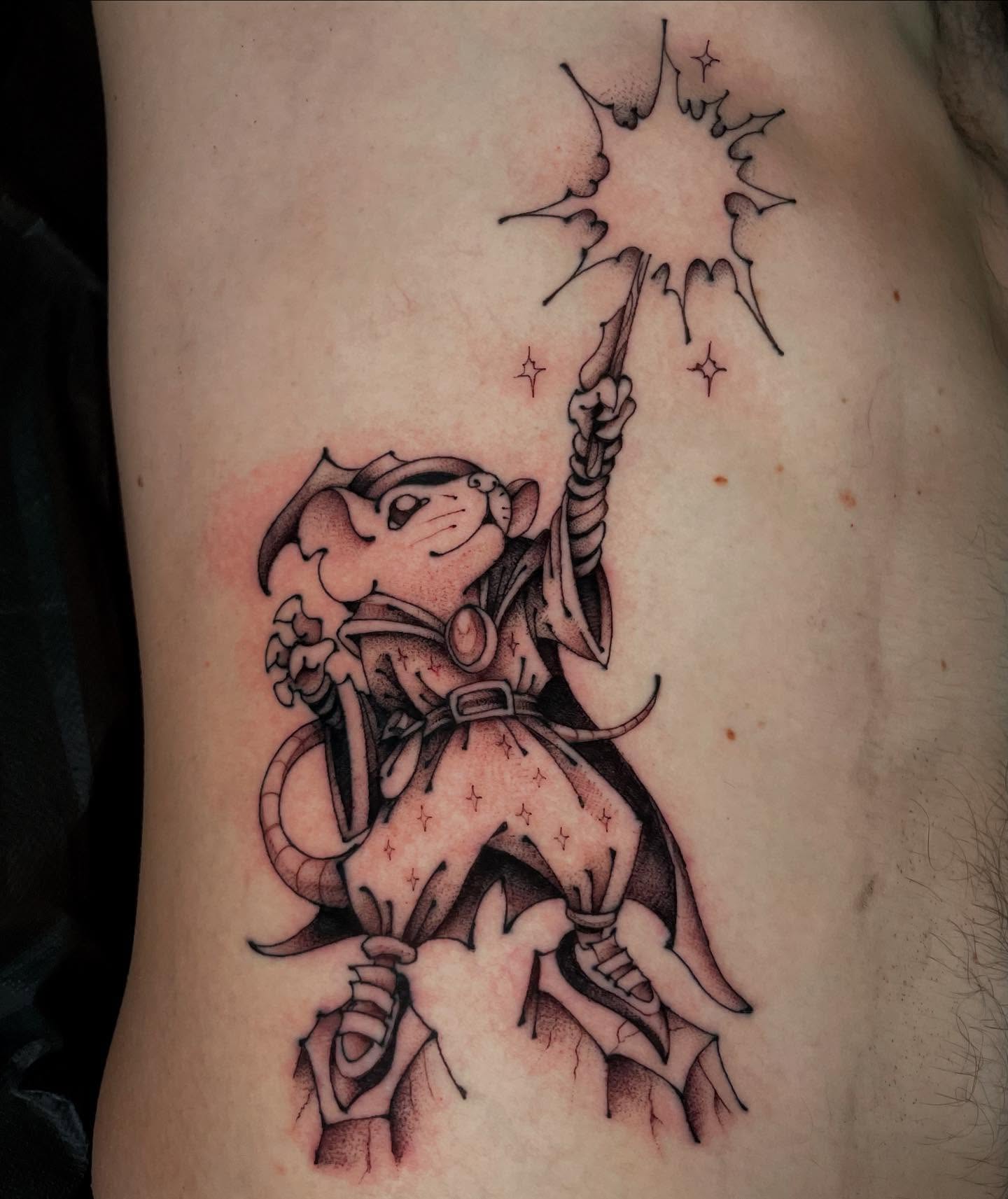 Tattoo by @zurdouno — black_and_grey
