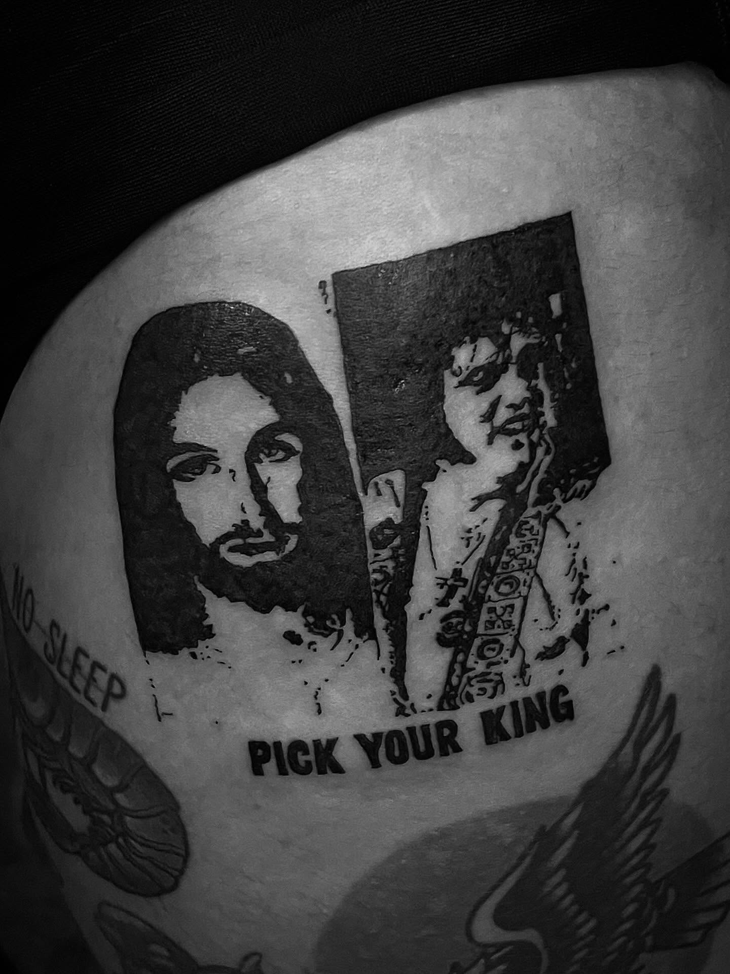 Tattoo by @cristytattoo — black_and_grey