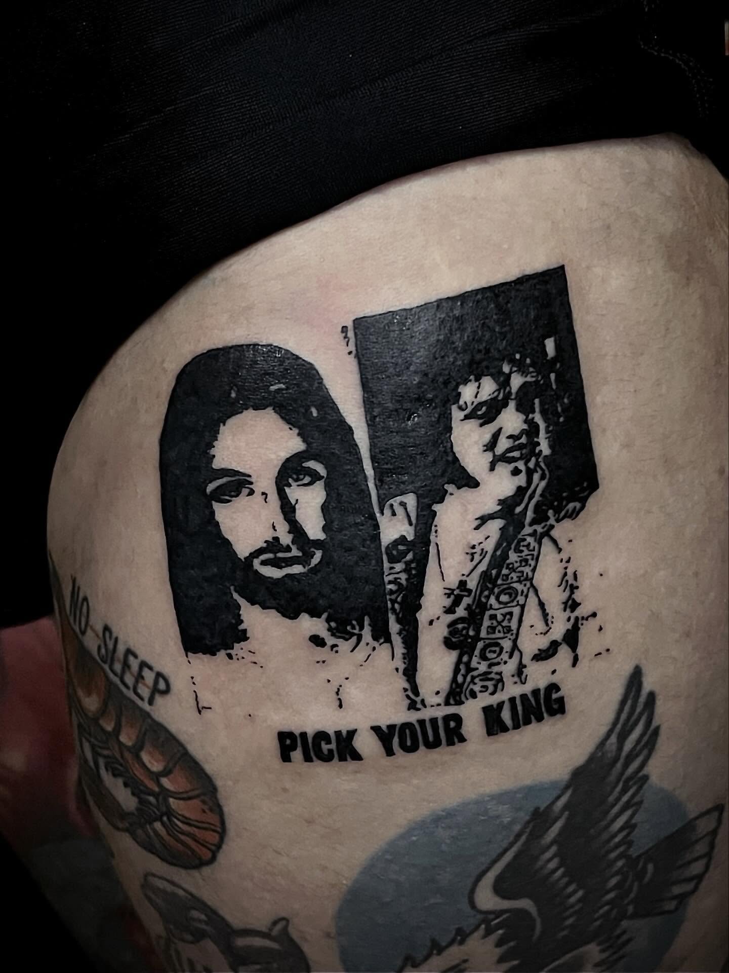 Tattoo by @cristytattoo — black_and_grey