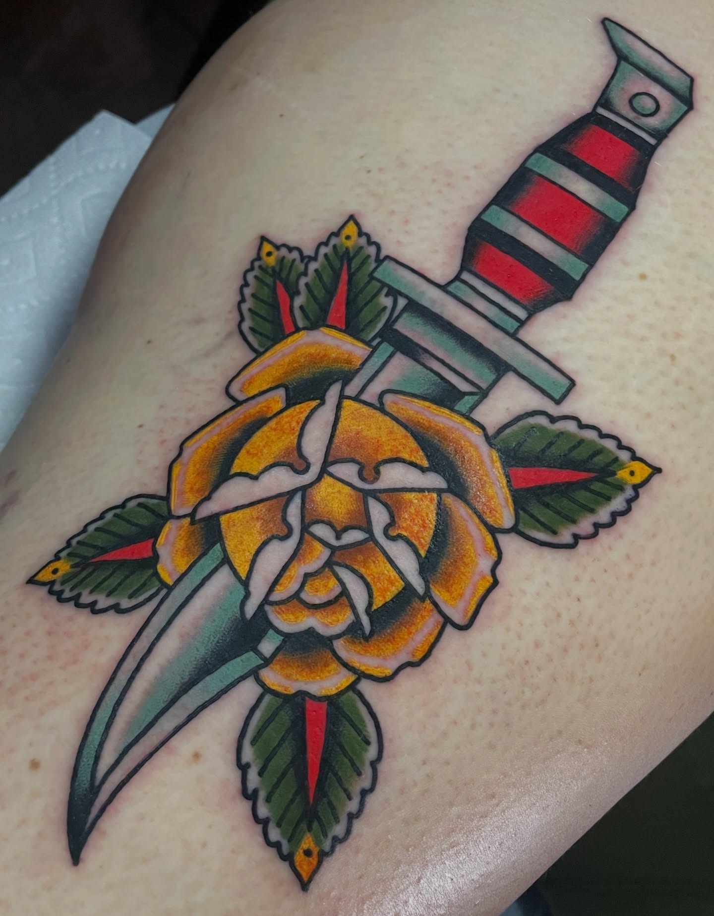 Tattoo by @daveconleytattoo — american_traditional