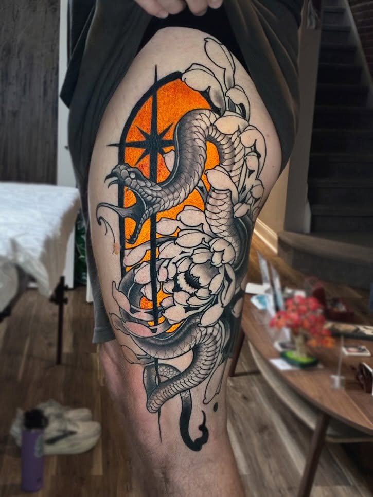 Tattoo by @heavyhandles — japanese_irezumi