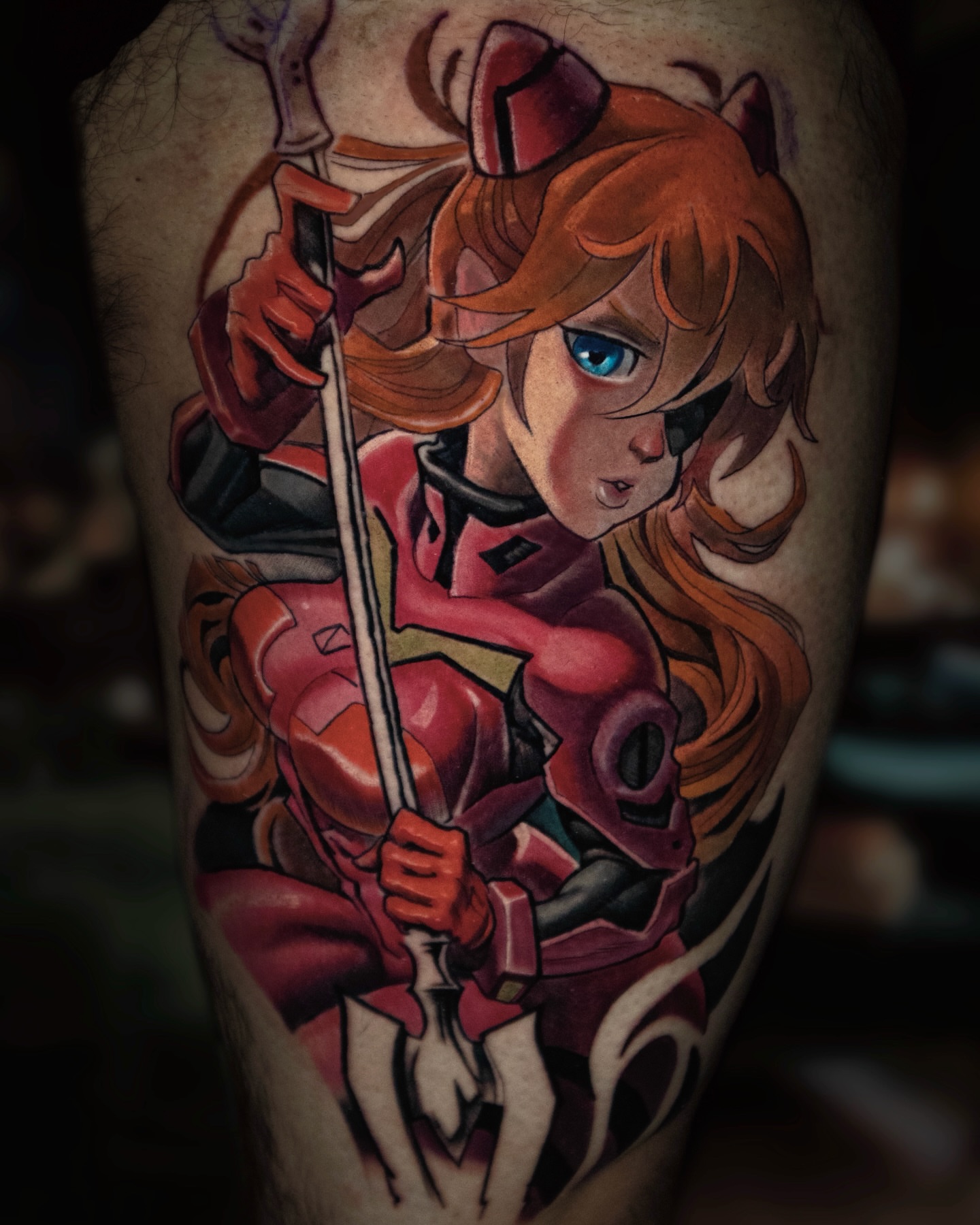 Tattoo by @levihiltontattoos — anime