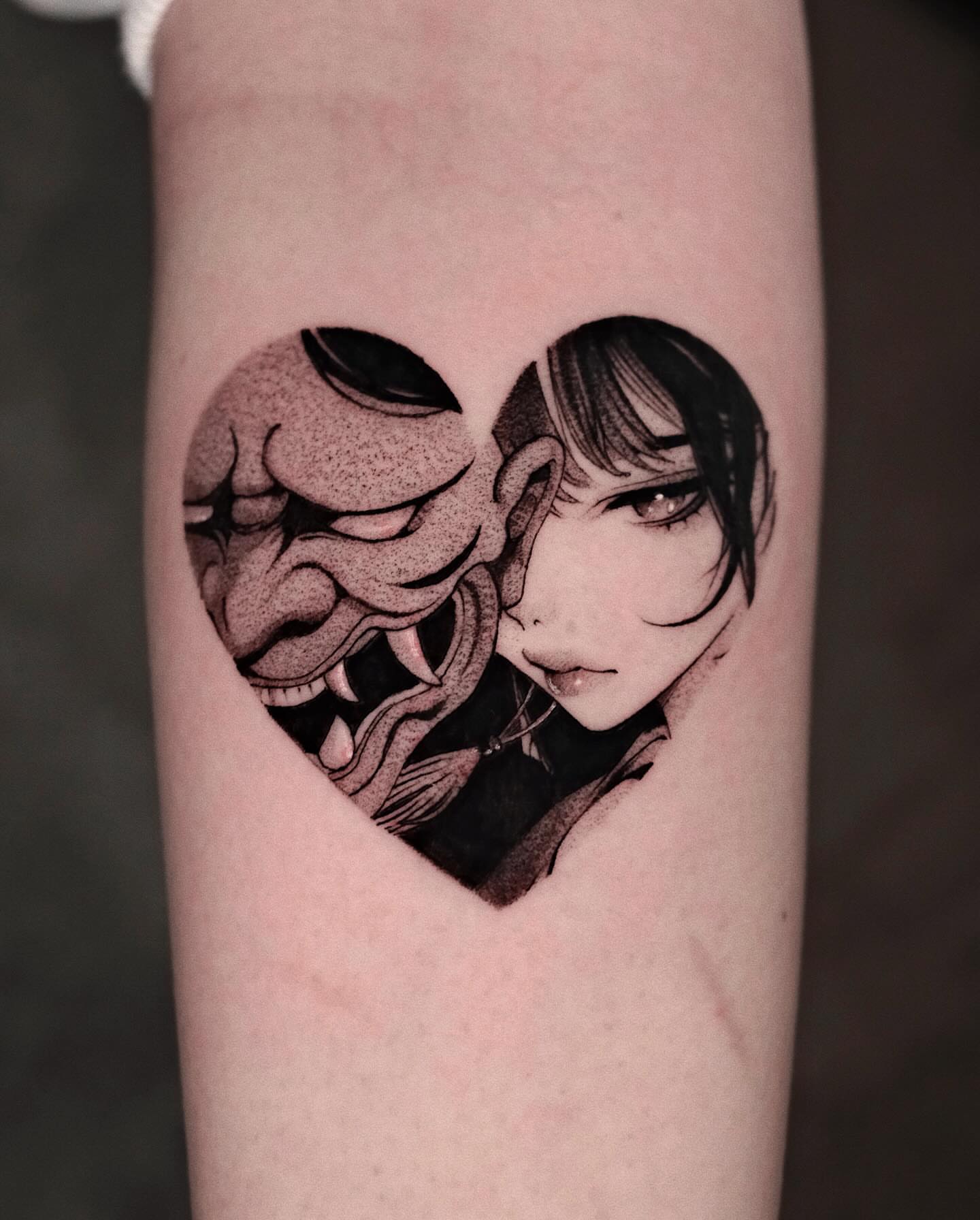 Tattoo by @tattooist_monday — black_and_grey, realism